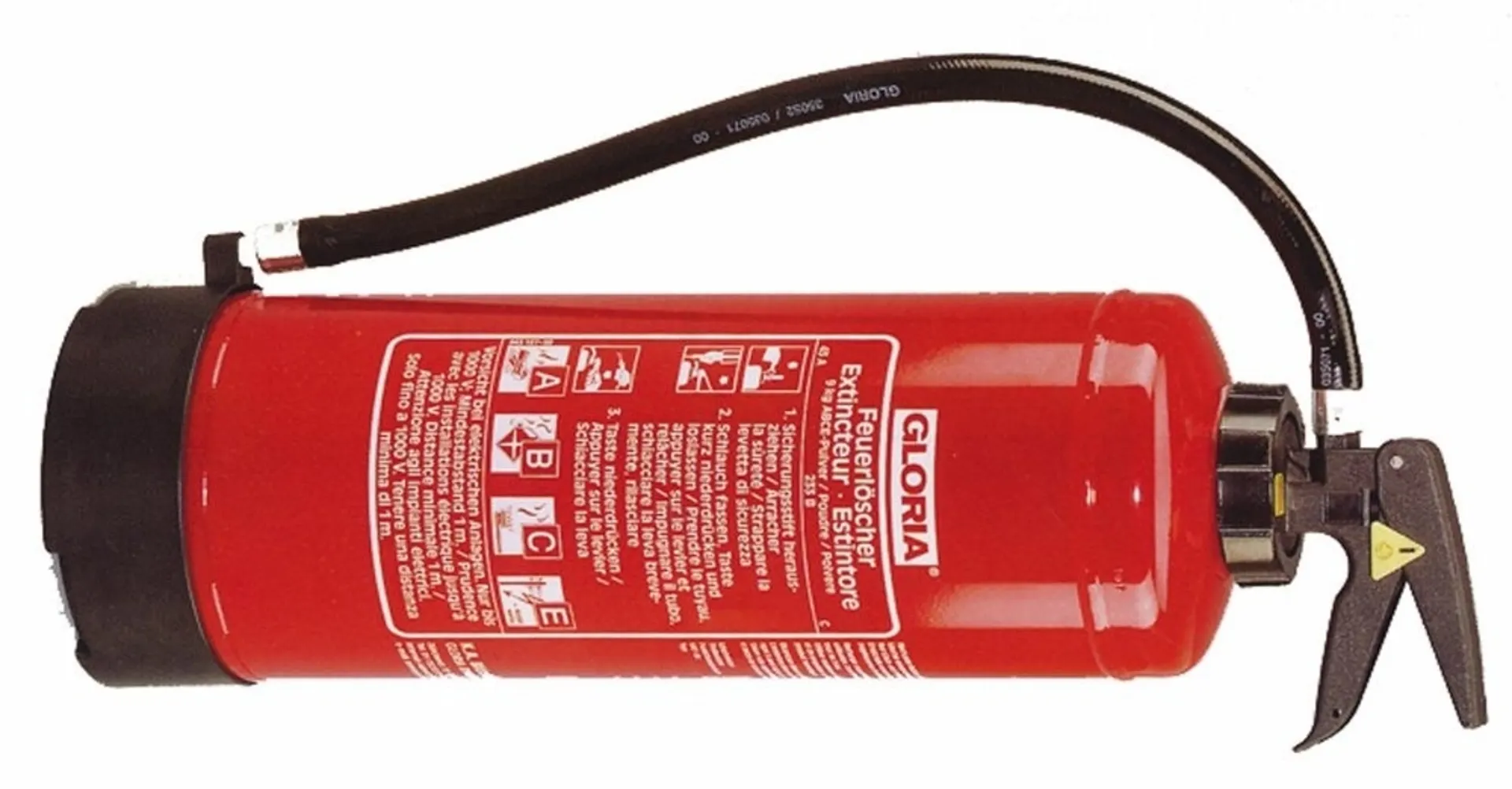 Gloria Extincteur 6Kg poudre p. poids lourds (ADR/GGVS)