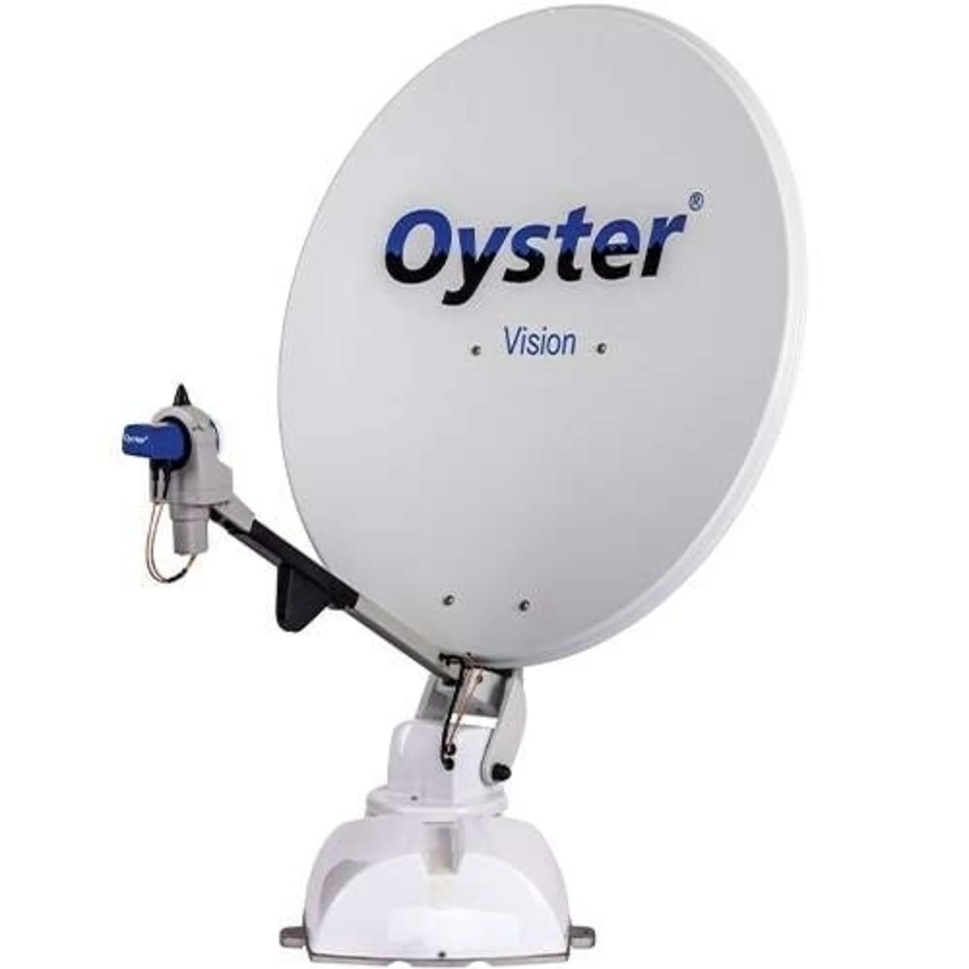Ten Haaft Oyster Vision 85 système satellite entièrement automatique LNB unique 85 cm