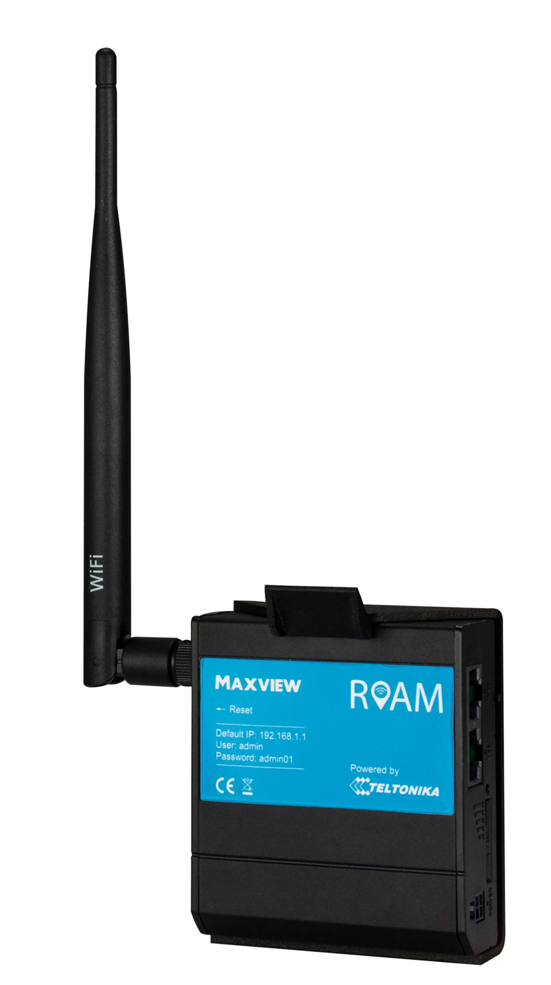 Maxview Roam mobile 4G/5G - Antenne WiFi avec routeur blanc