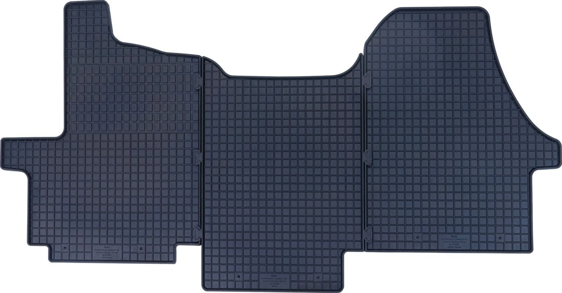 Tapis en caoutchouc Berger pour la cabine