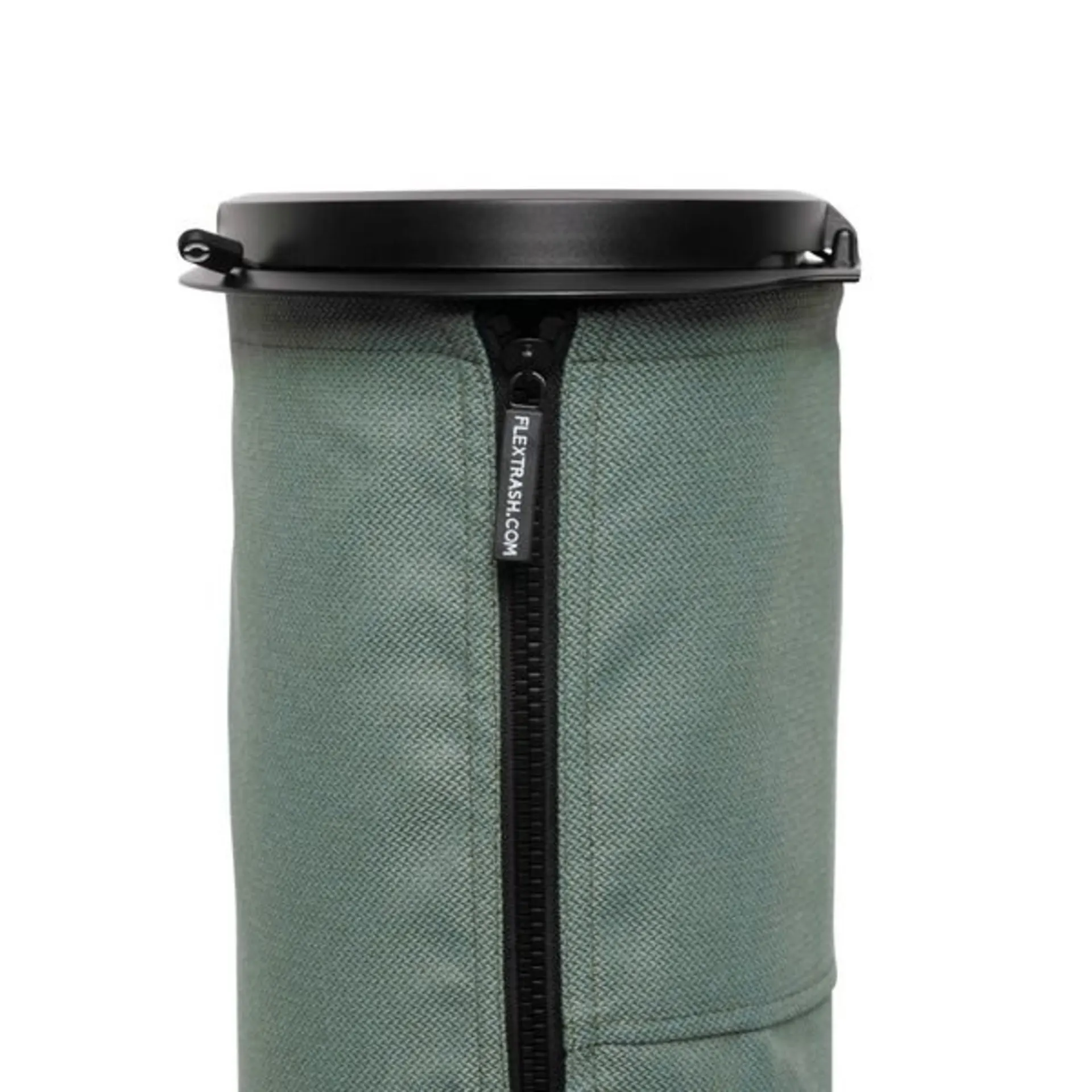 Flextrash Mülleimer aus recycelten PET-Flaschen, 3 Liter, ocean green