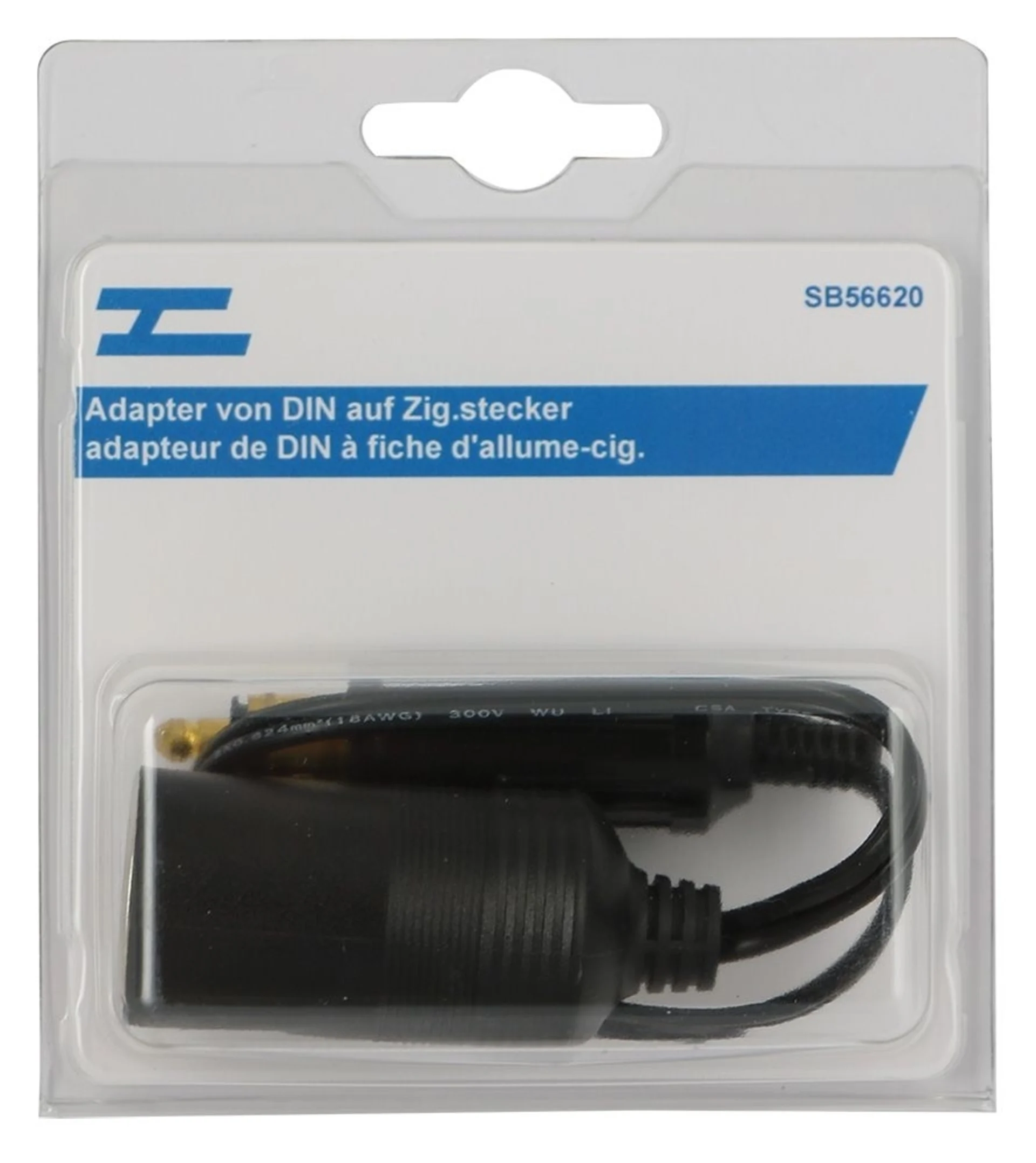 Adaptateur de DIN à connecteur Zig