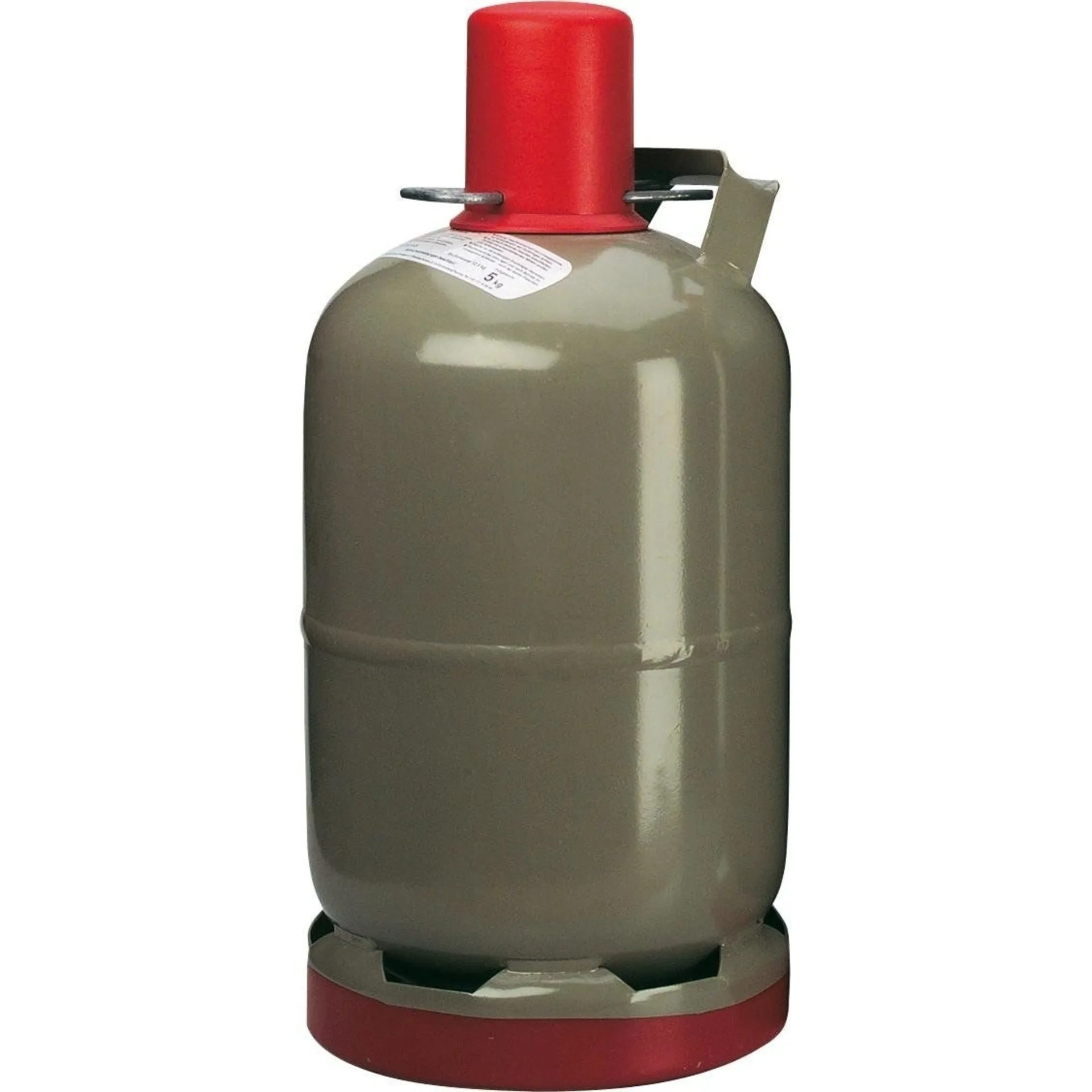 Gasflasche Stahl 5 kg Leergewicht