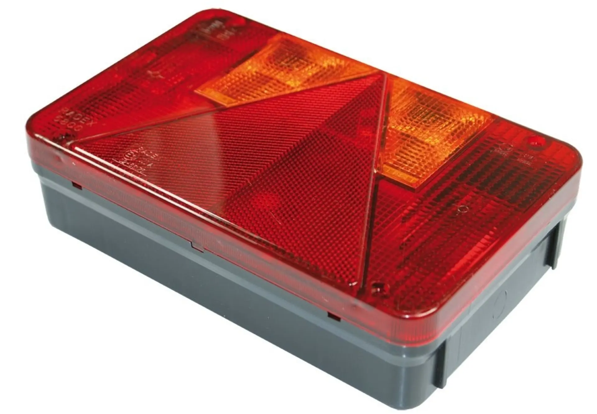 RADEX - Blink-Brems-Schlussleuchte 5800 217 x 140 mm, rechts, mit Gummitülle