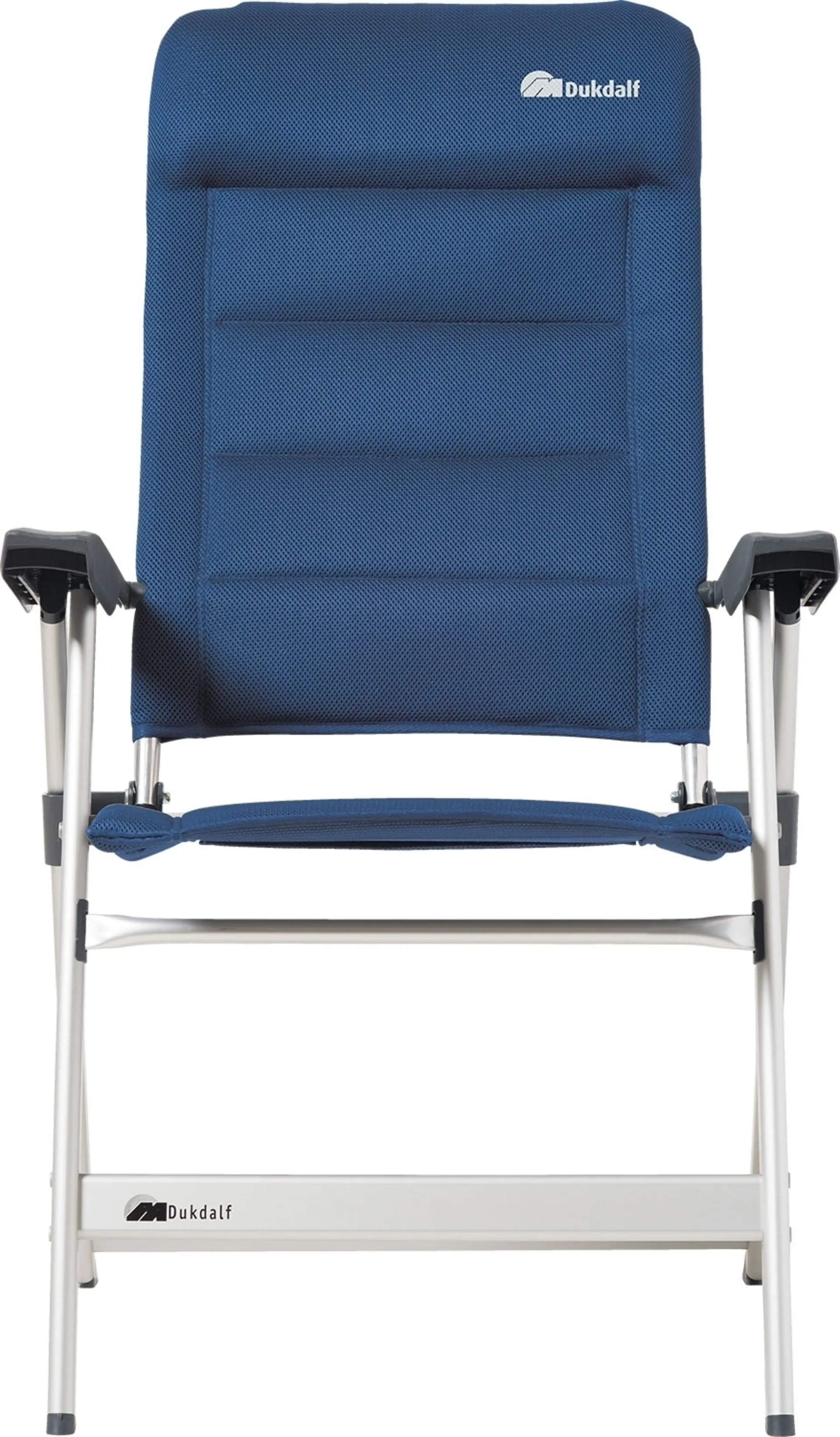 Chaise de camping Dukdalf Presto bleu anthracite