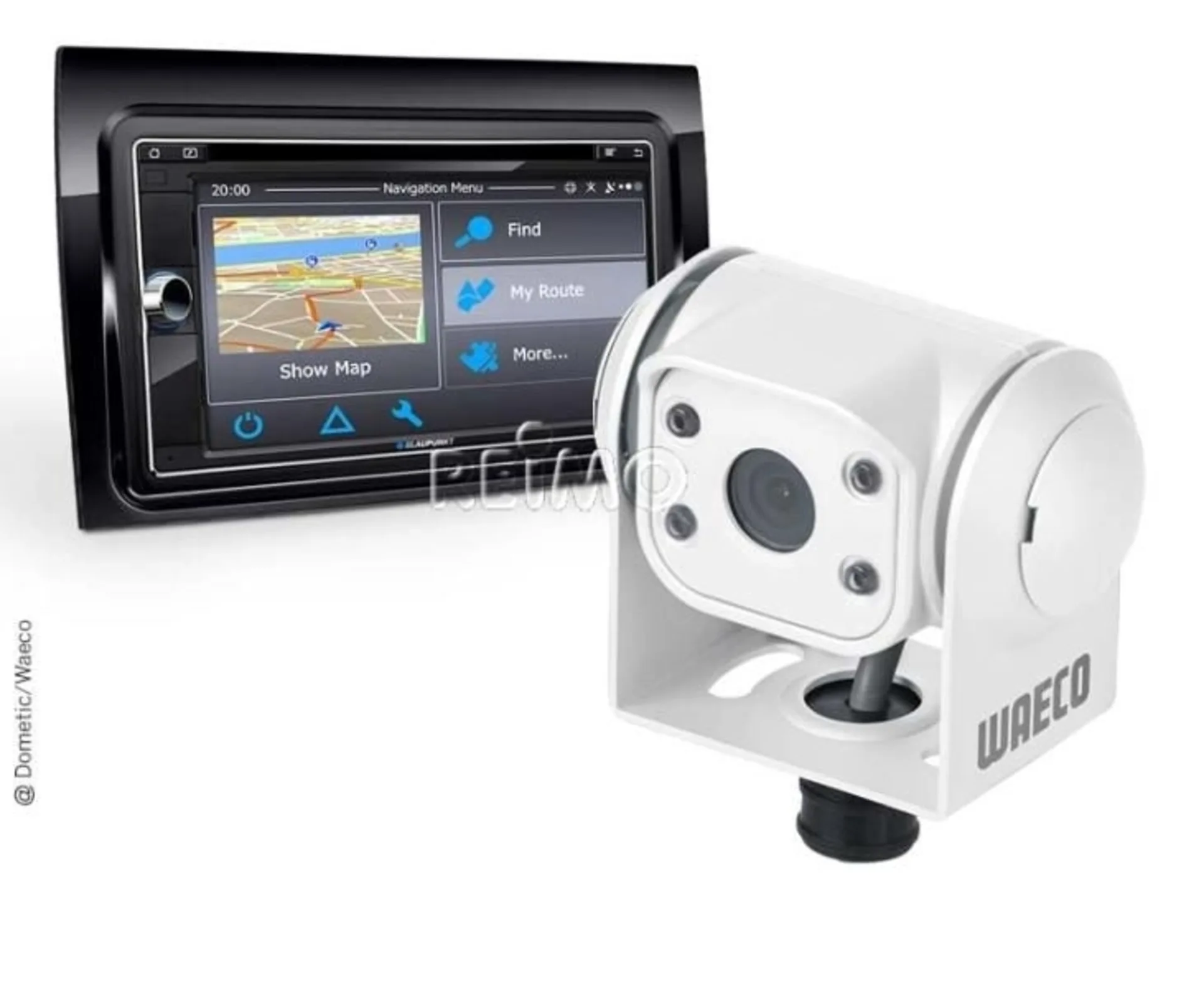 Système de navigation NAV 155 Atlantis avec GPS40 et CAM55W