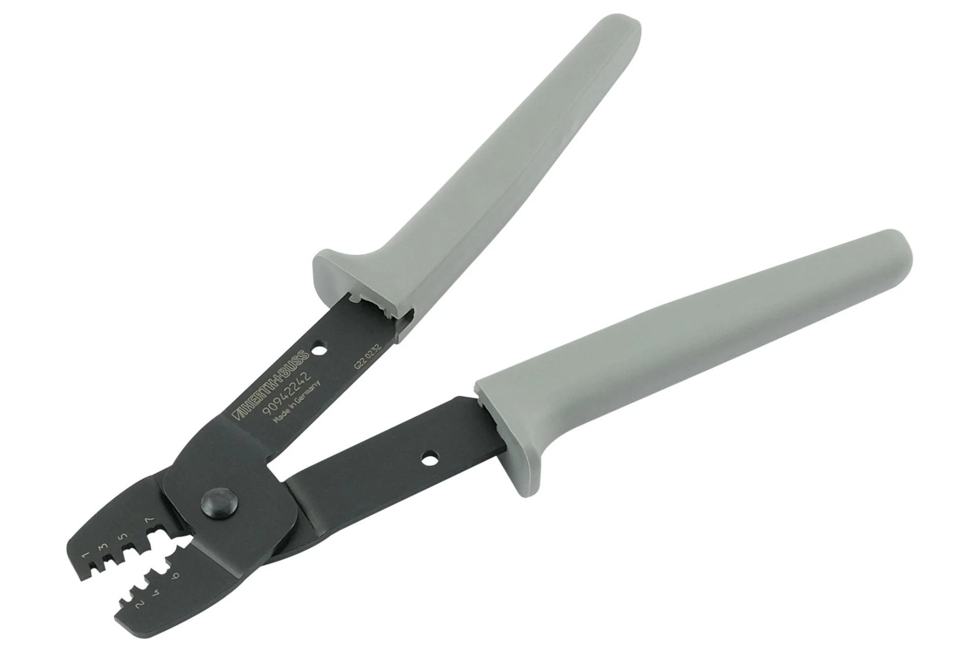 Kabelschuhzange für unisolierte Kabelschuhe Kabelschuhe von 0.13 - 6 mm2
