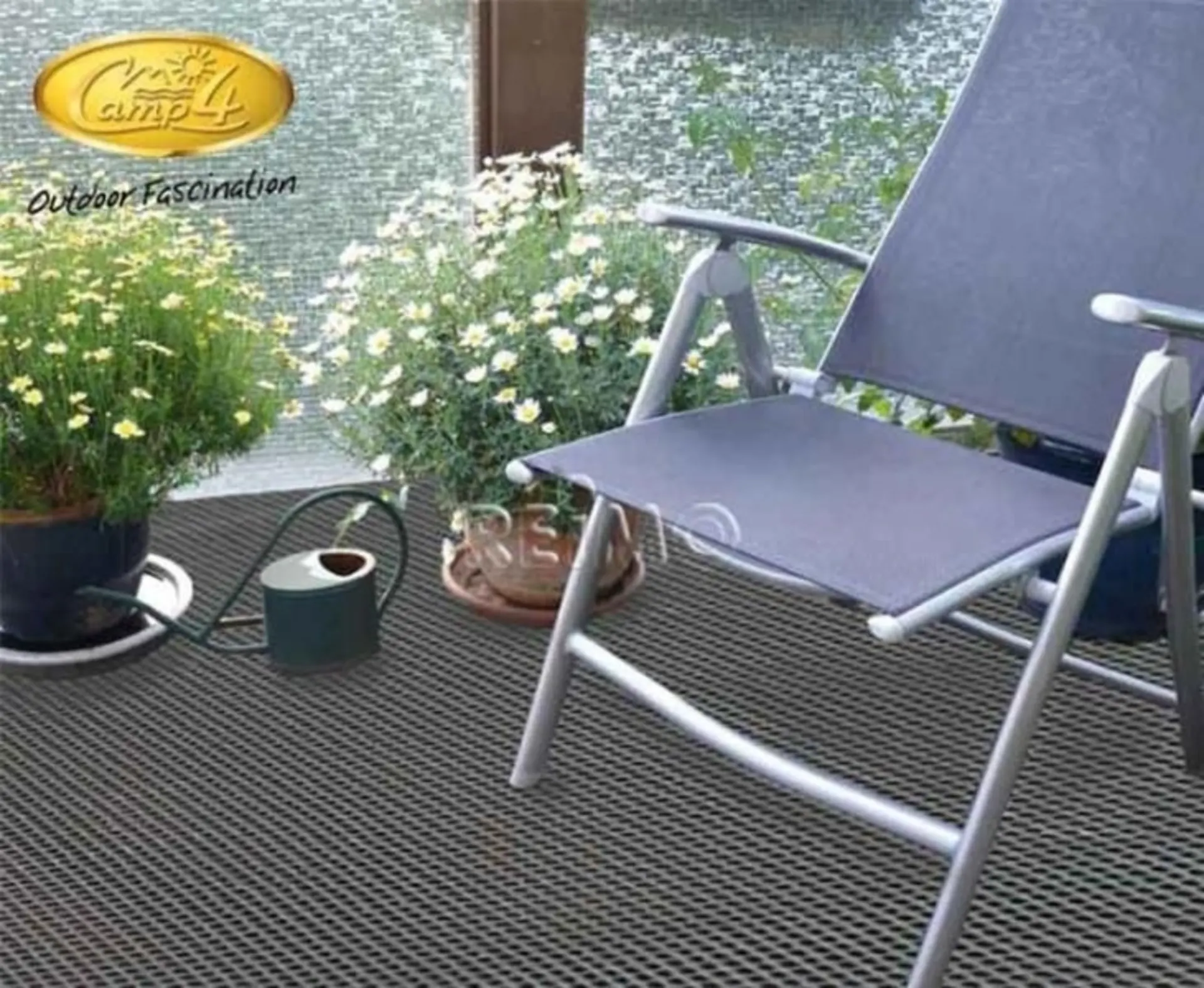 Vorzeltteppich Villa Eco grau 2.5m x 30m