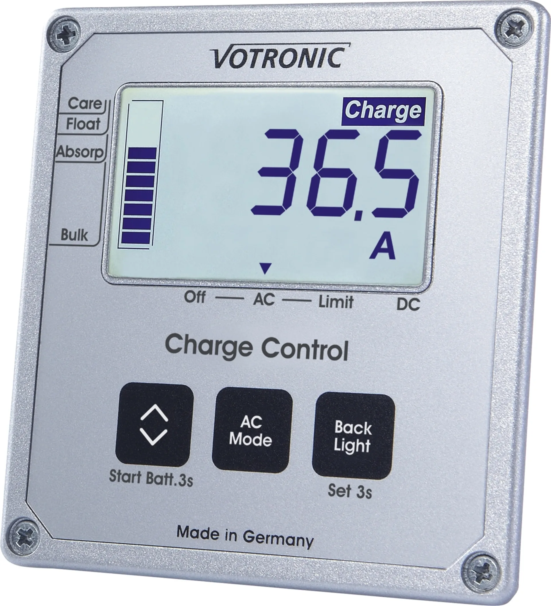 Votronic LCD-Charge Control S pour Battery Charger série Triple
