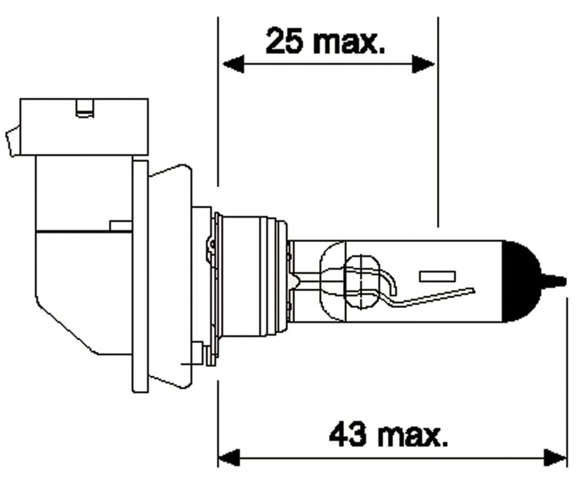 Jahn Glühlampe H11 12V 55W H11 12V 55W PGJ19-2