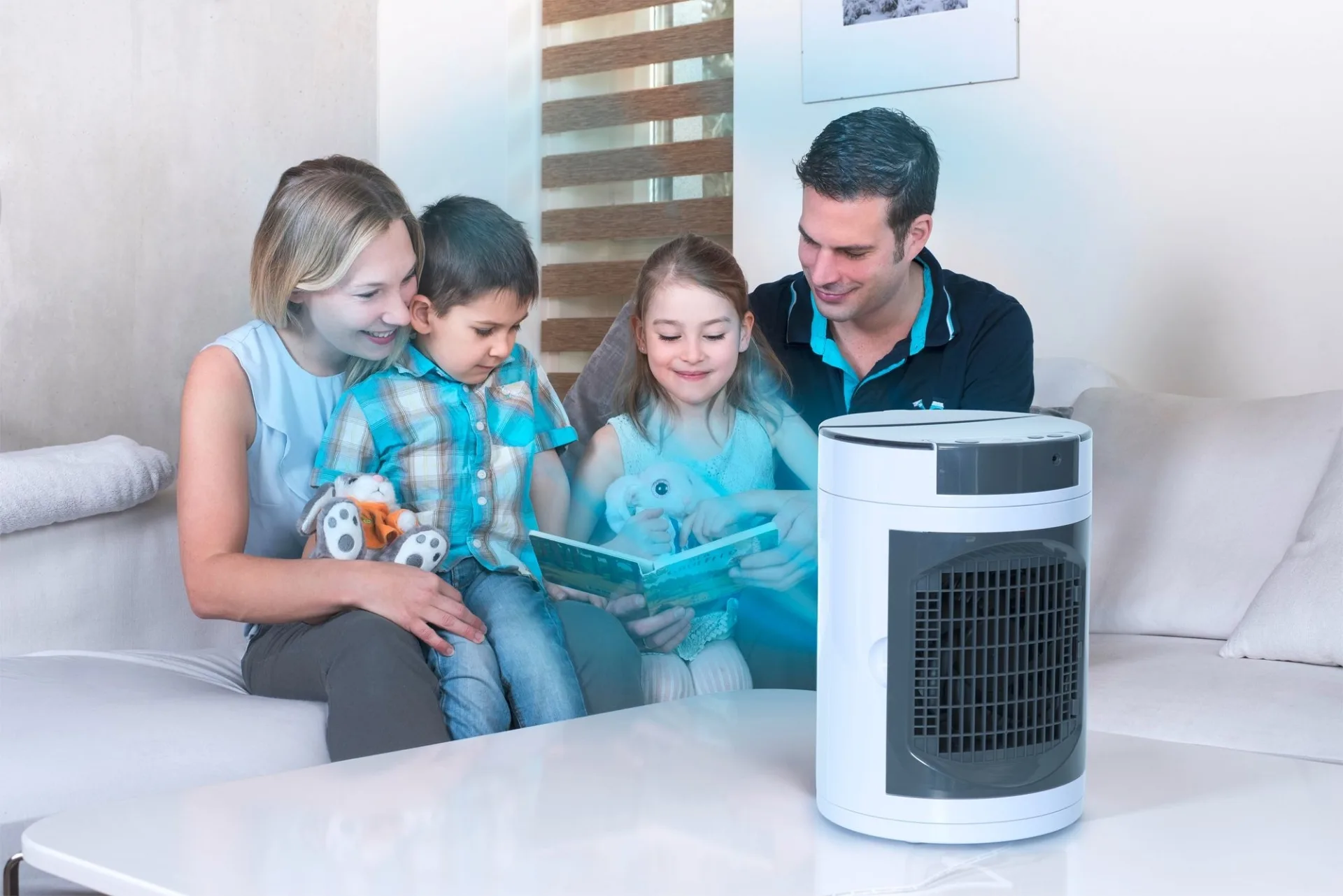 Refroidisseur d'air portable SmartChill de MediaShop Livington