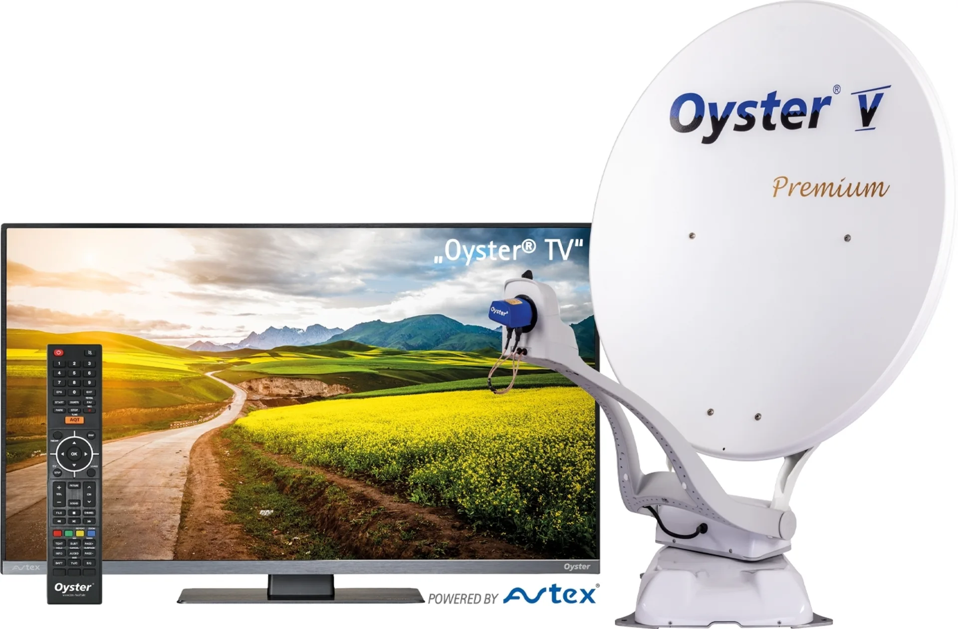 Système satellite Oyster 85 Premium + TV 19