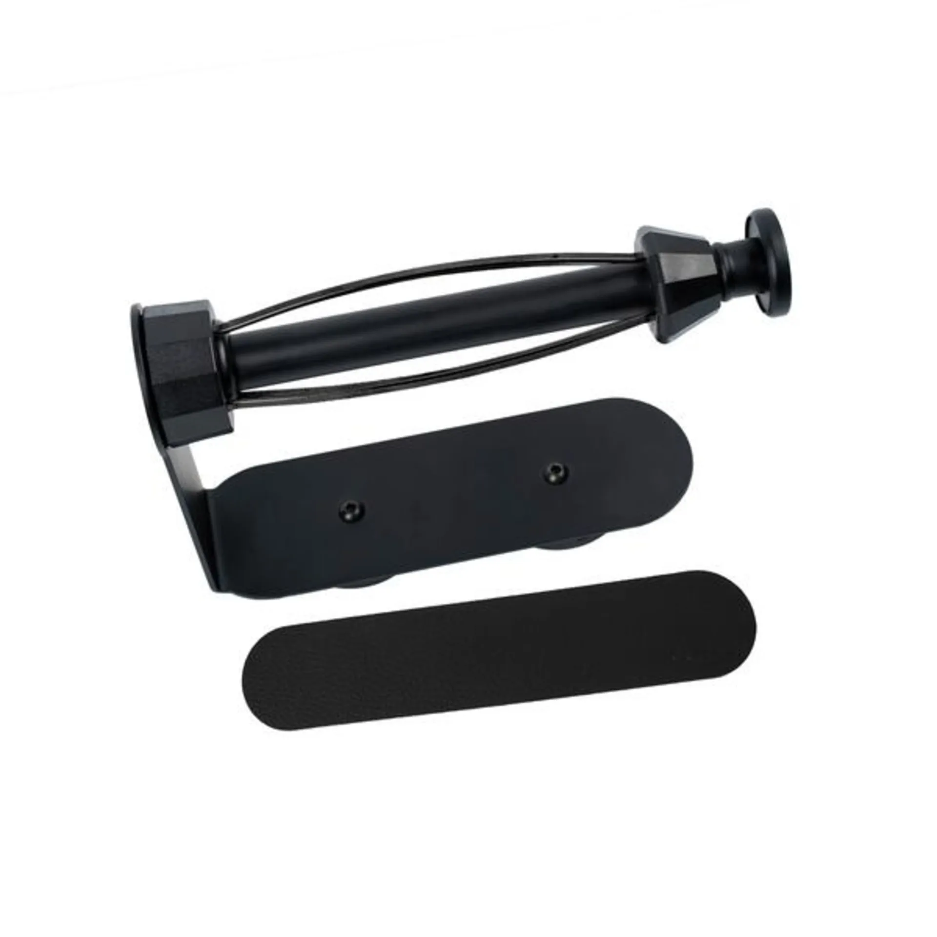 Magnet Toilettenpapierhalter SILWY inklusive Metall Pad - Black