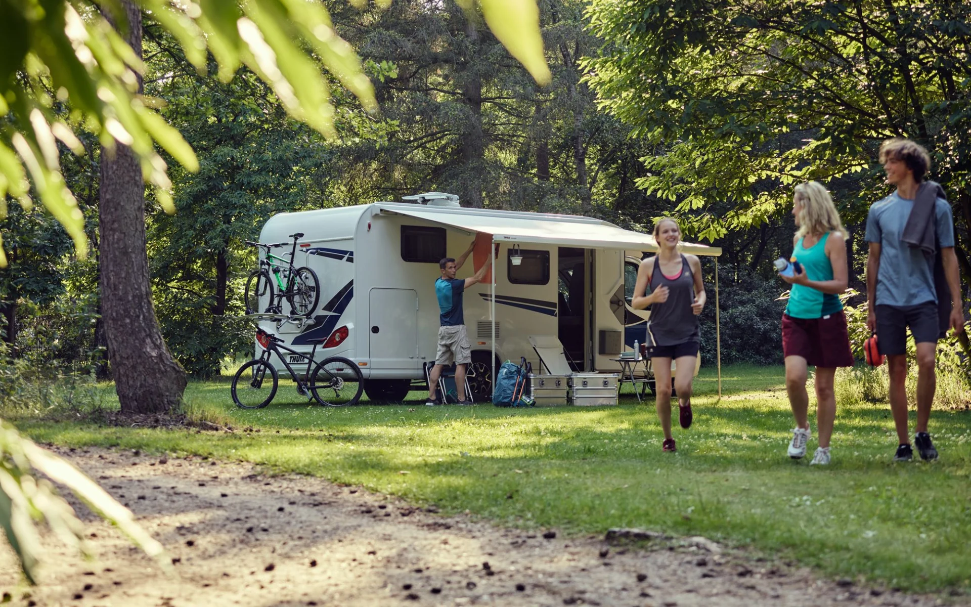 Thule Wandmarkise Omnistor 5200 190 cm (Eloxiert / Mystic Grau)
