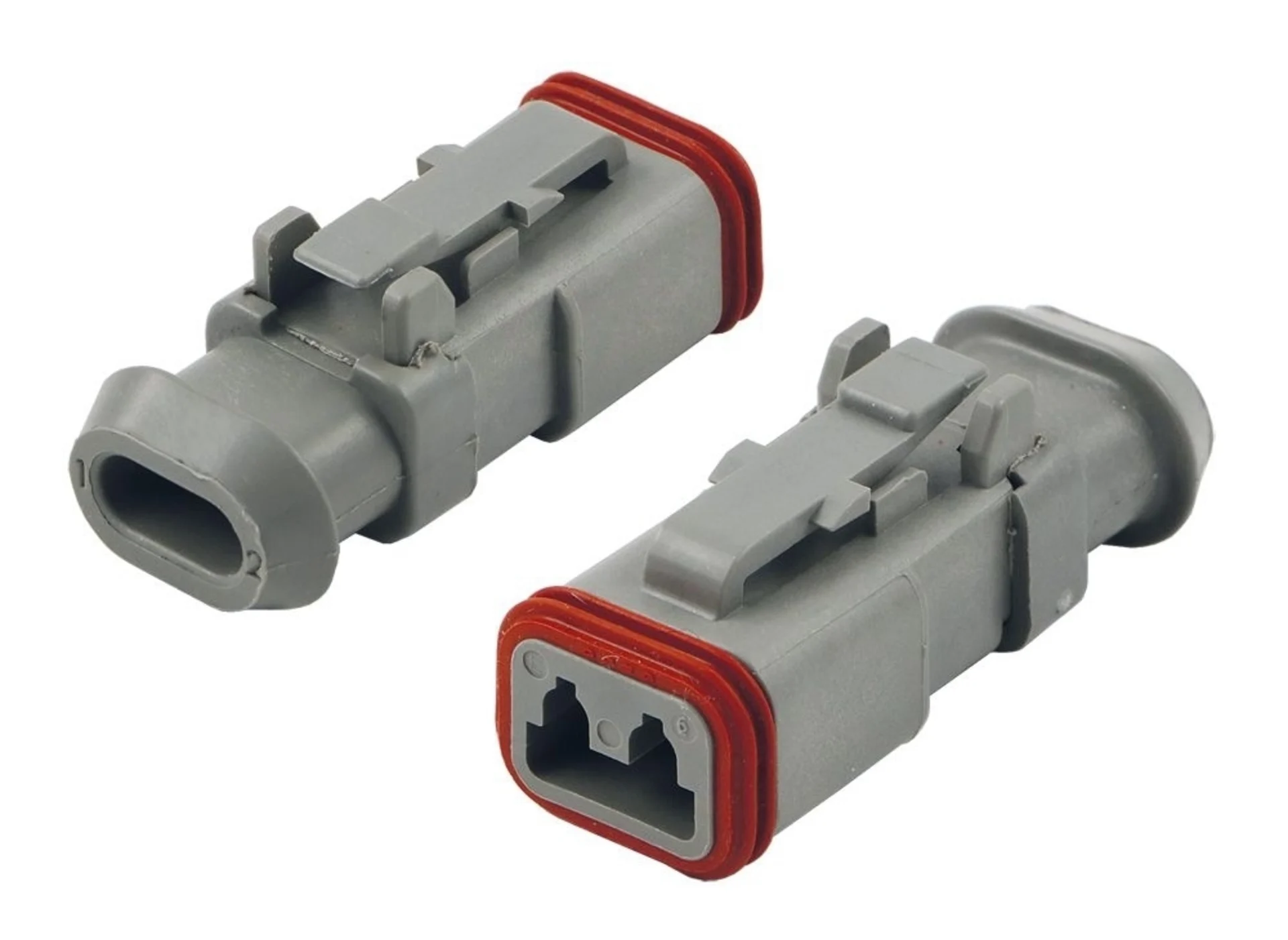 "Deutsch" Stecker - 2-pol mit Adapter