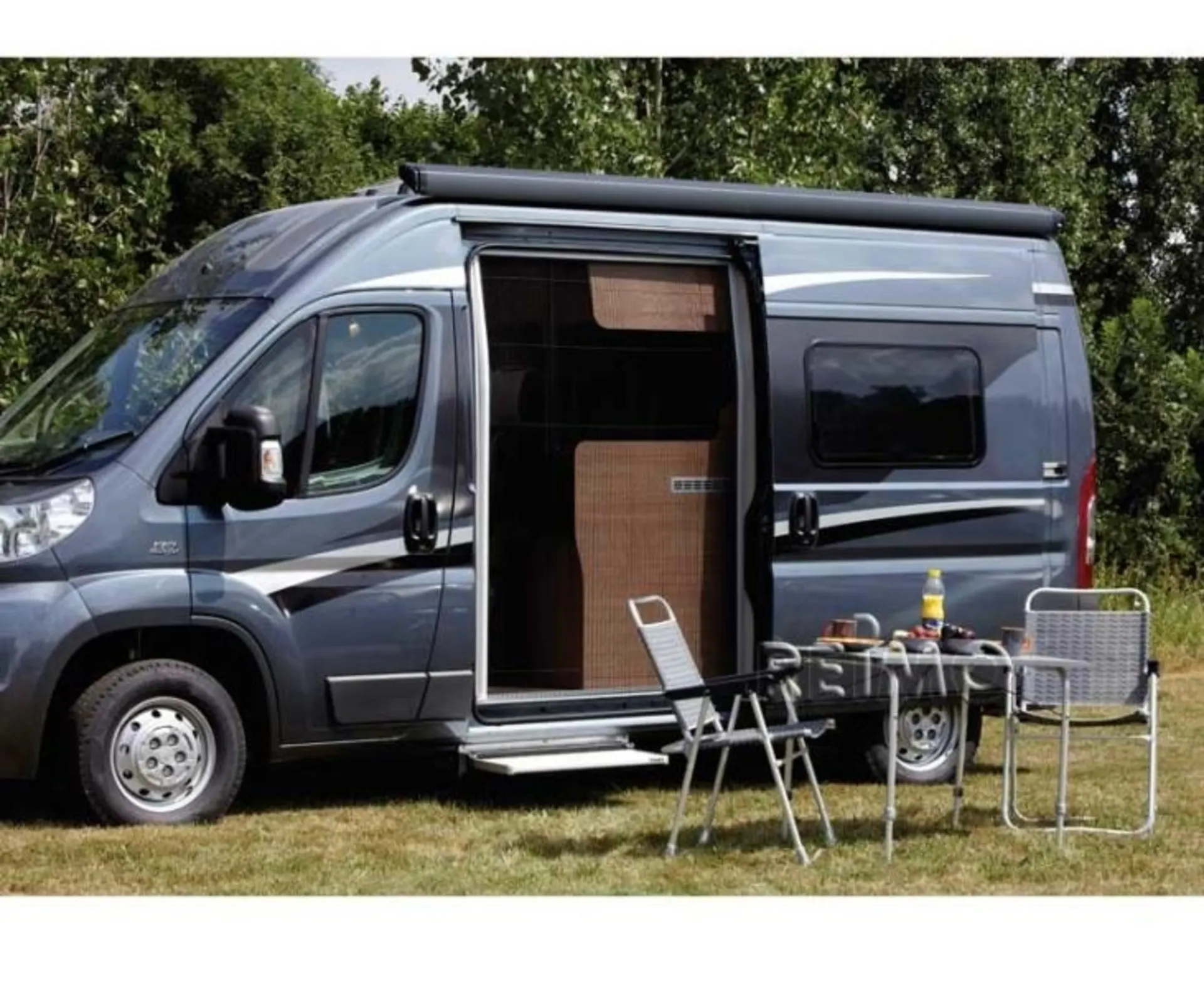 Dometic FlyTec FT200 Moustiquaire de porte pour conduite à droite Fiat Ducato type 250 et véhicules similaires