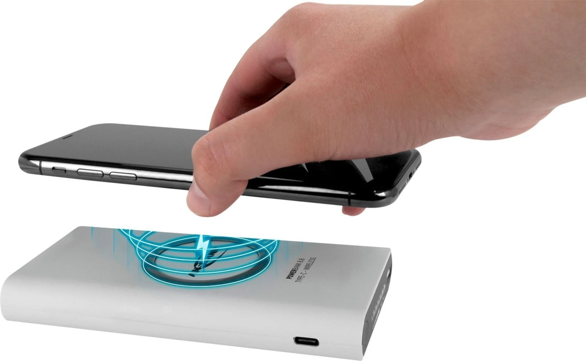 Ansmann Powerbank 8.8 Type-C - Wireless 8.000 mAh