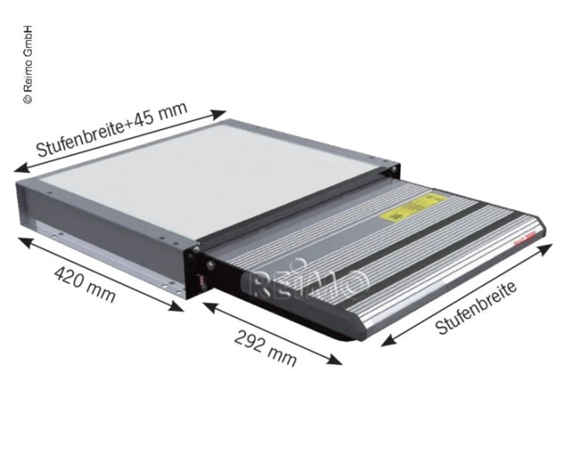 Innolight elektrische Trittstufe - 700 mm - 12 V