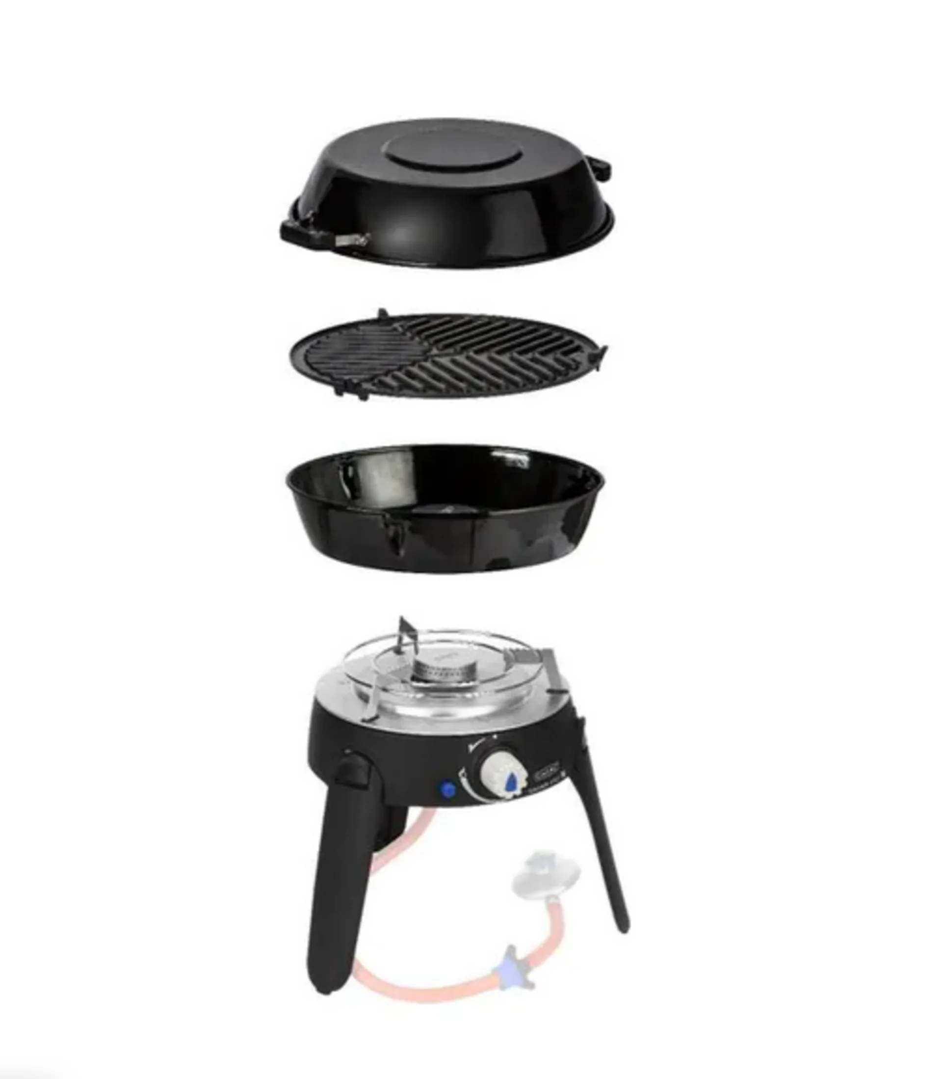 Gasgrill Safari Chef 2 BBQ/WOK, 50mbar, Ø30cm, Pie