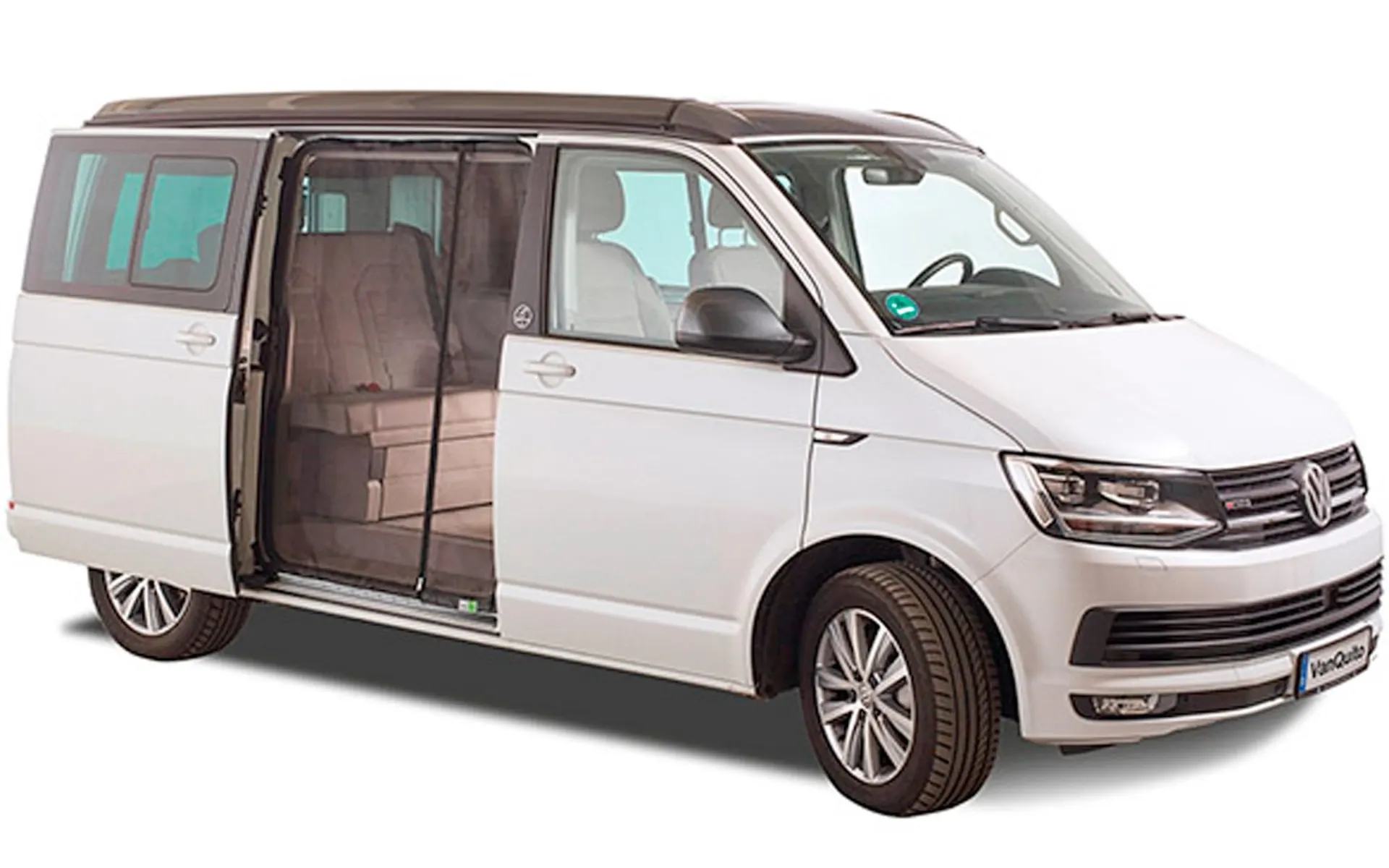 Moustiquaire Mayr Planen VanQuito pour porte coulissante à droite, pour VW T5 / T6, à mailles fines Moustiquaire Mayr Planen VanQuito pour porte coulissante à droite, pour VW T5 / T6, à mailles fines
