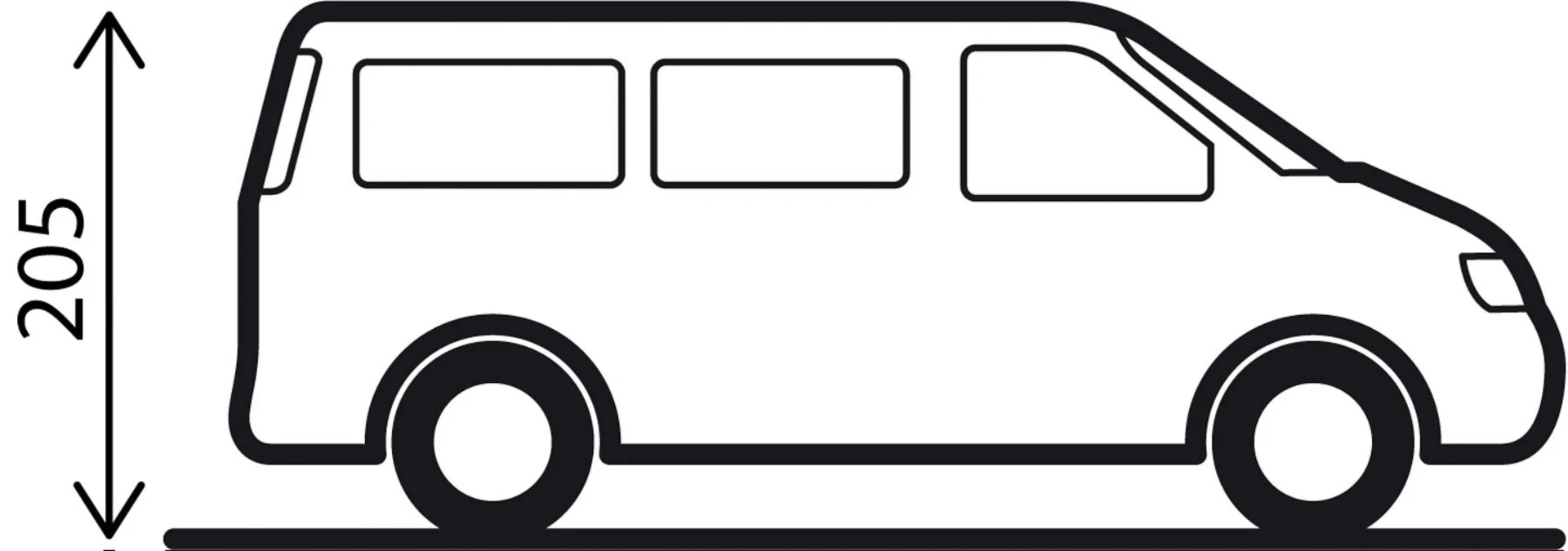 Brunner Heckzelt Comet VW T5/T6