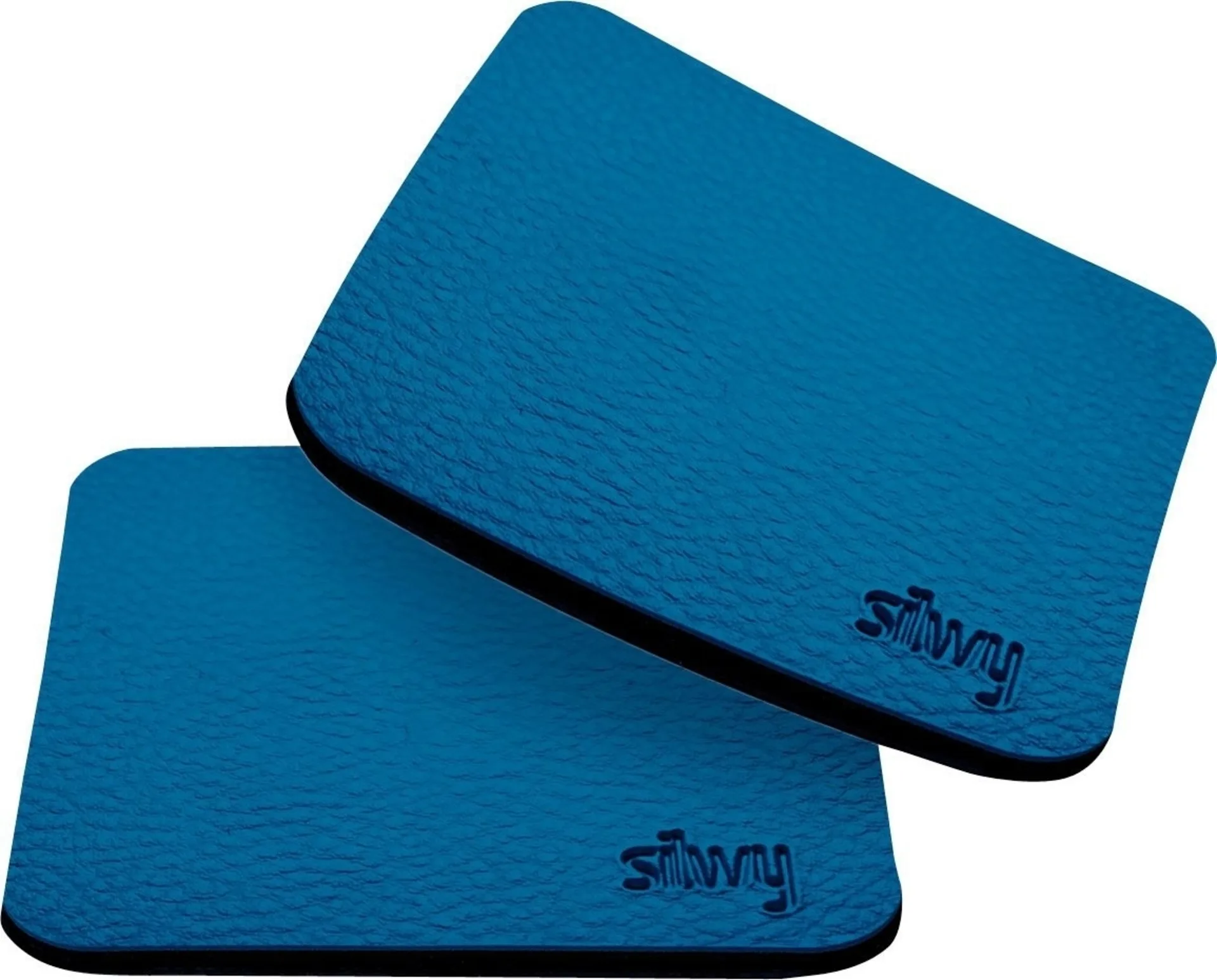silwy® Dessous de verre métallique Nano Gel carré 8,3 x 8,3
