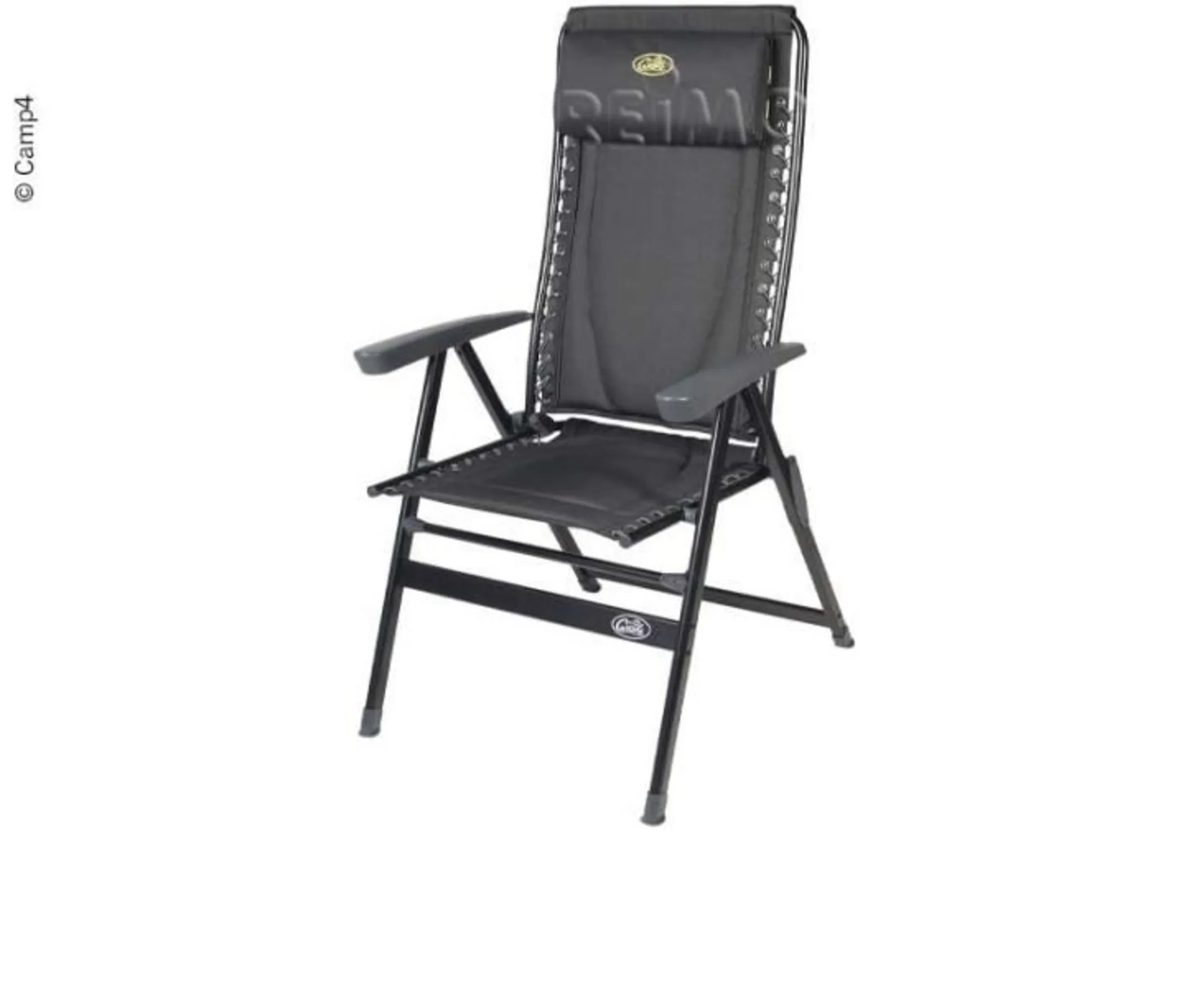 Chaise LYON,rembourrée noir
