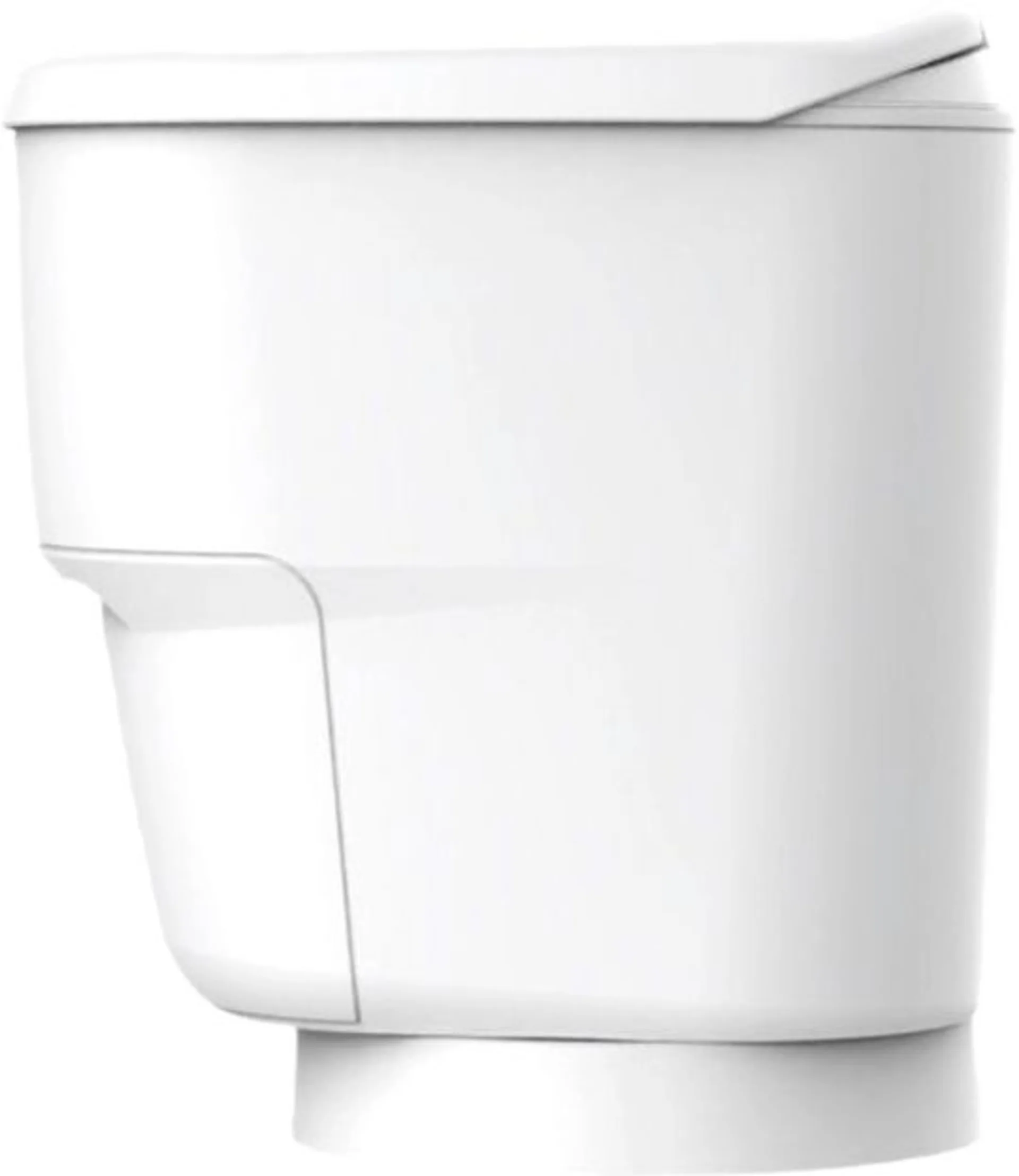Clesana Toilette C1 avec adaptateur L Toilette à poche Toilette sèche 12 V