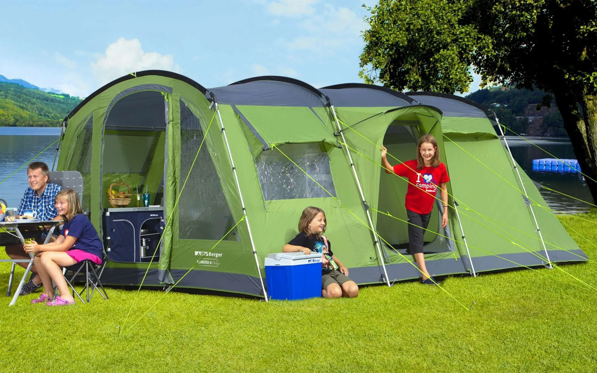 Berger Asmera 6 Familienzelt