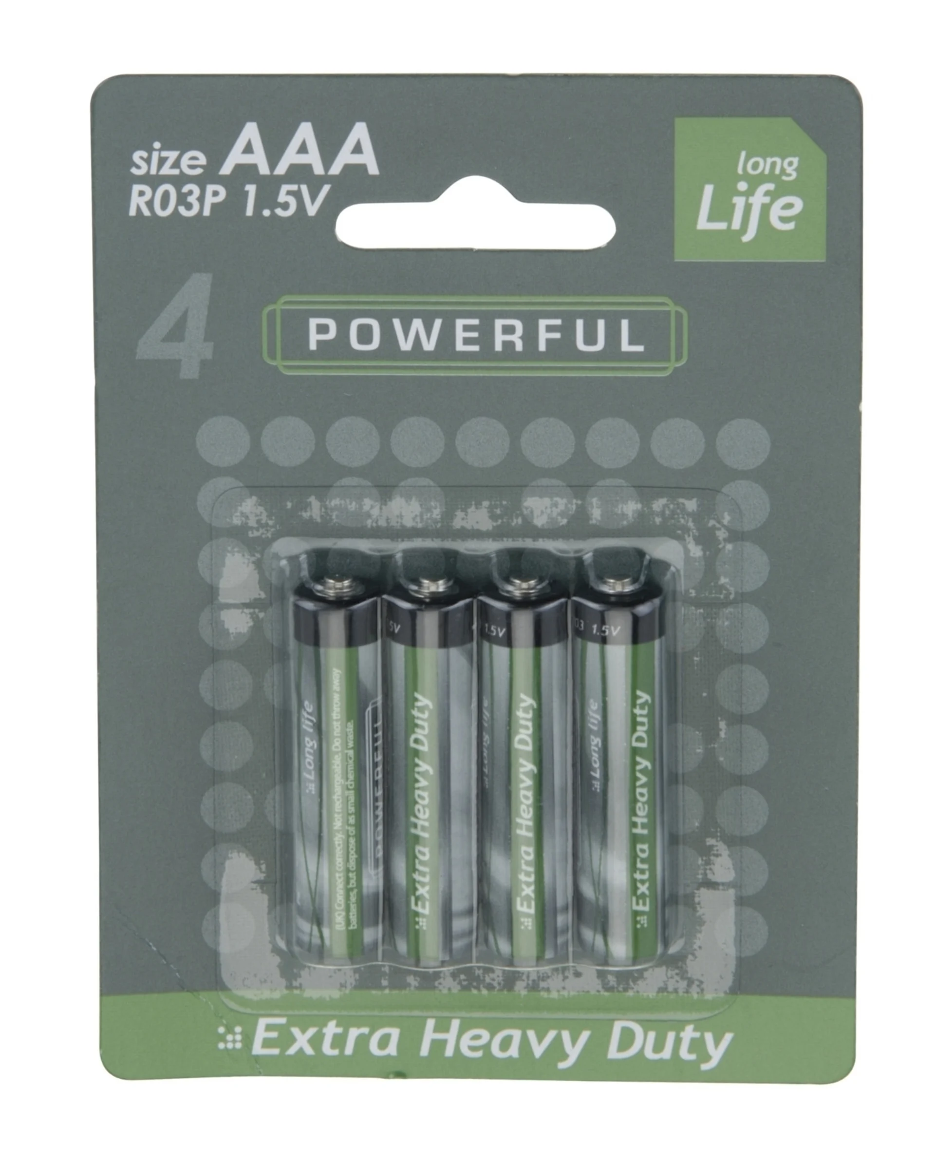 AAA Batterien - 4er Pack