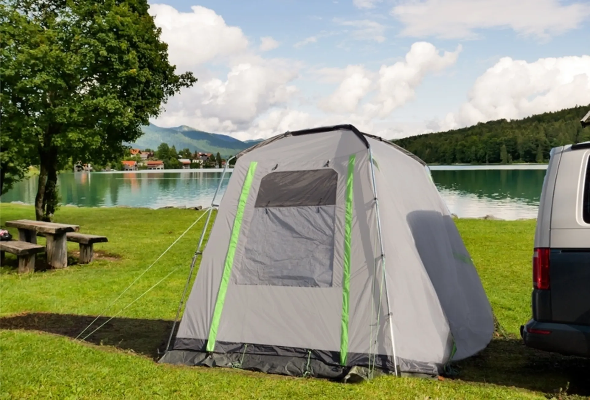 Tente arrière universelle pour mini-campeurs et vans - UniVan II