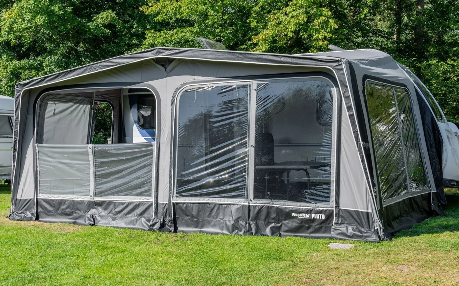 Westfield Pluto 10 XL aufblasbares Reisevorzelt 595 x 300 cm
