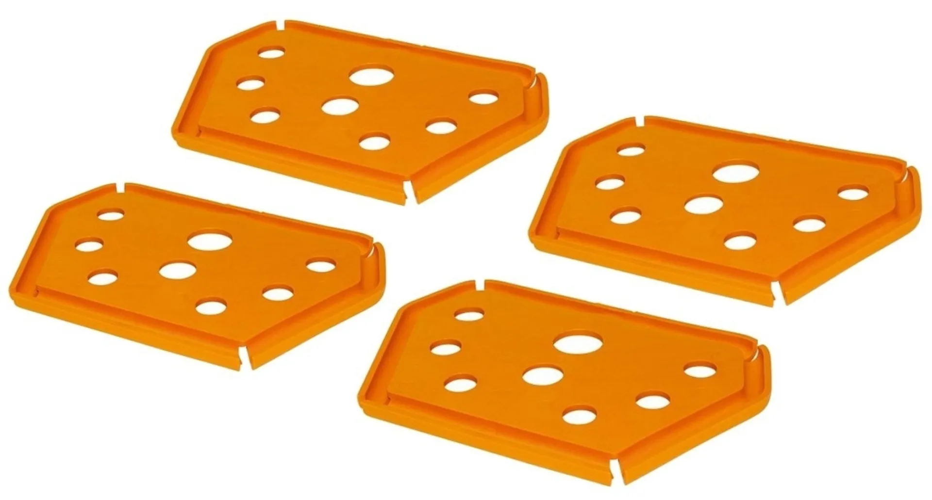 Peggy Peg Uni Platte 4er Set