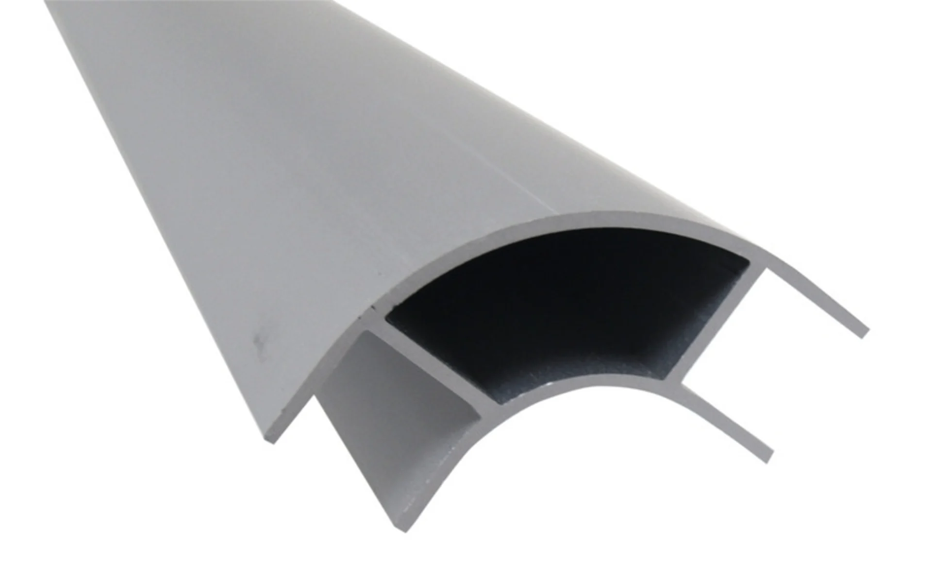 Profilé d'assemblage d'angle en aluminium pour panneaux en bois - longueur 2.2 m