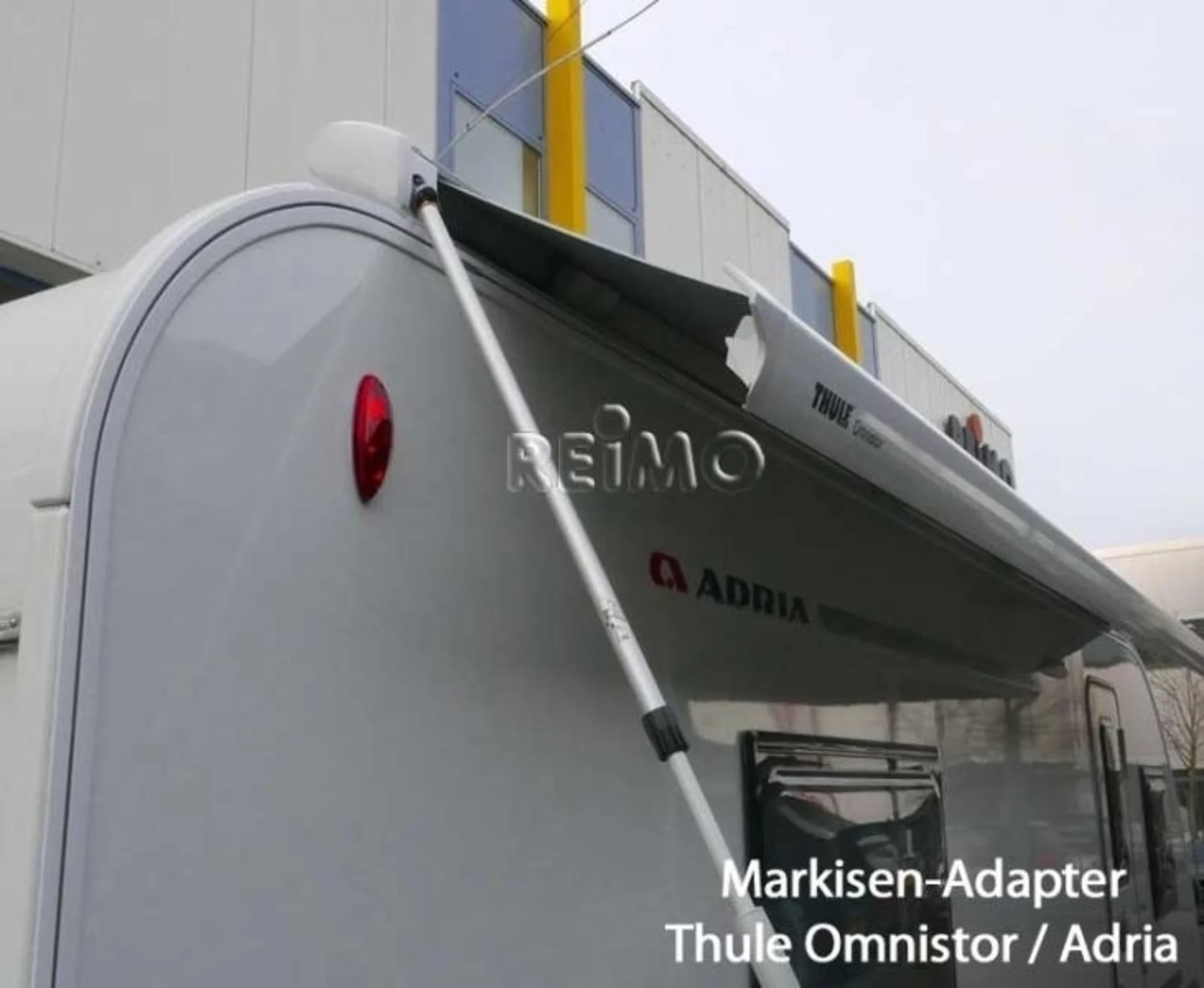 Markisen-Adapter Thule-Omnistor Dachmarkisen 2,5 - 6 m an Adria Wohnwagen