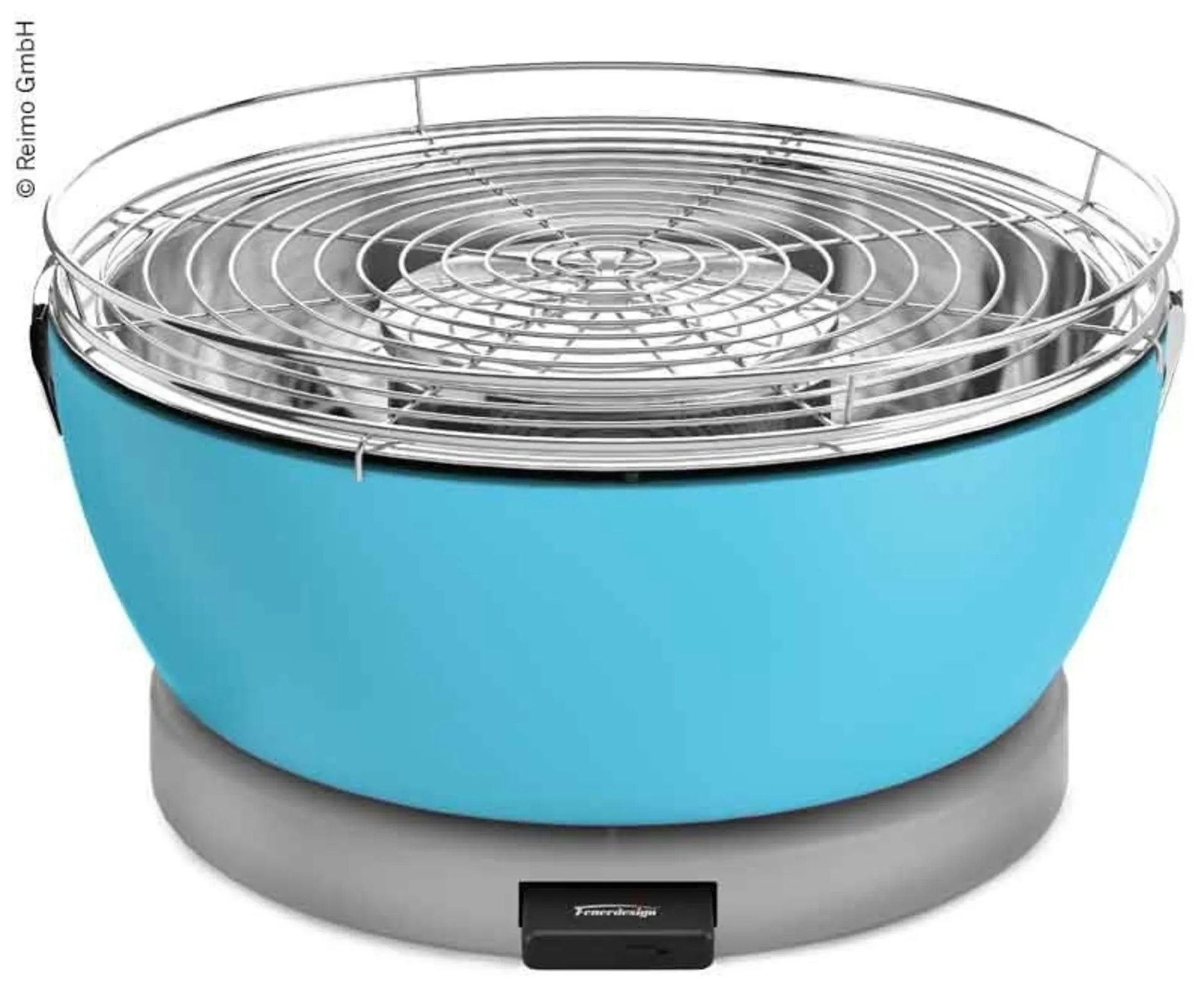 Feuerdesign Vesuvio Holzkohlegrill / Tischgrill blau