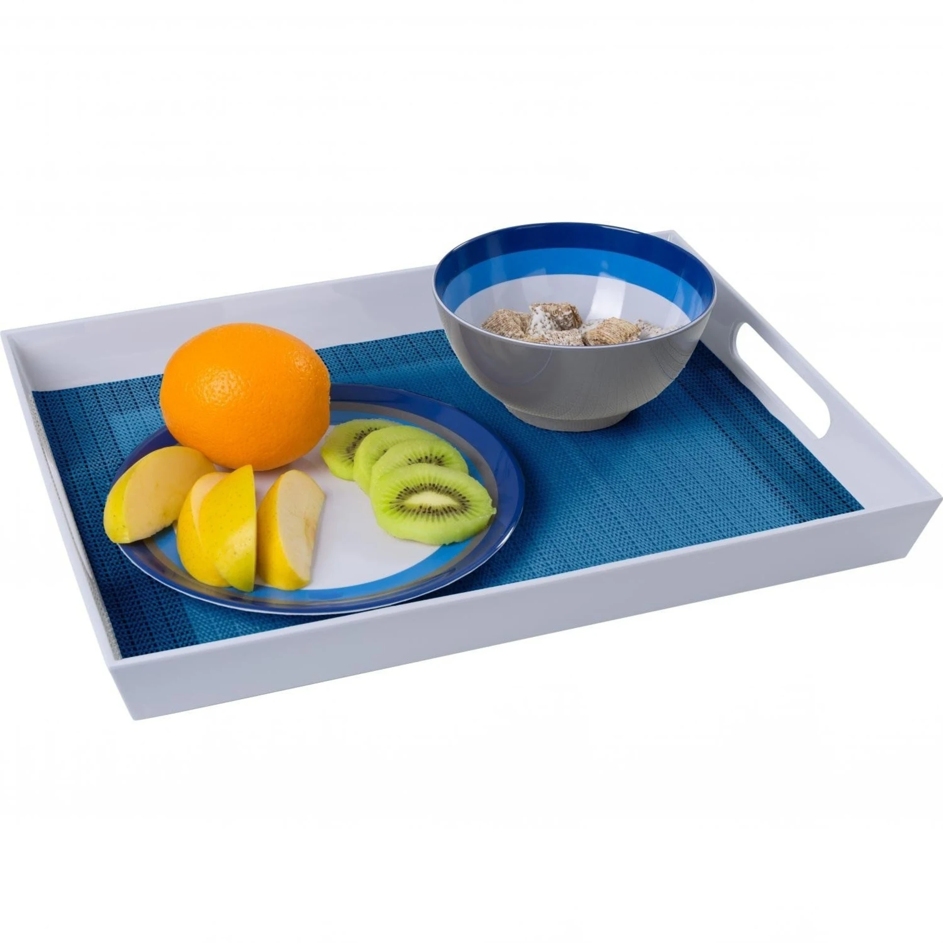 Tapis antidérapant Berger 30 x 150 cm bleu