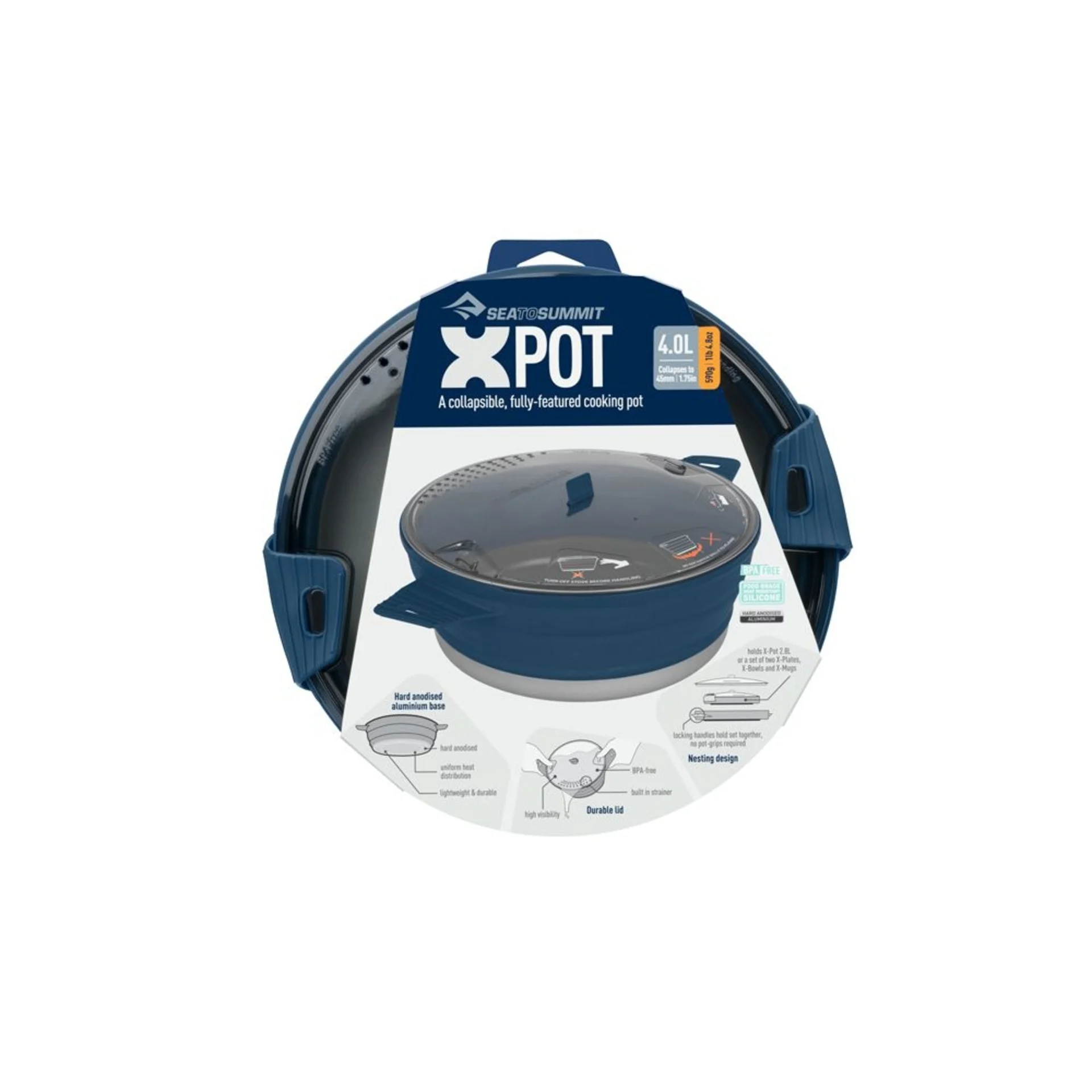 X-Pot 4.0 Litre navy STS Outdoorküche