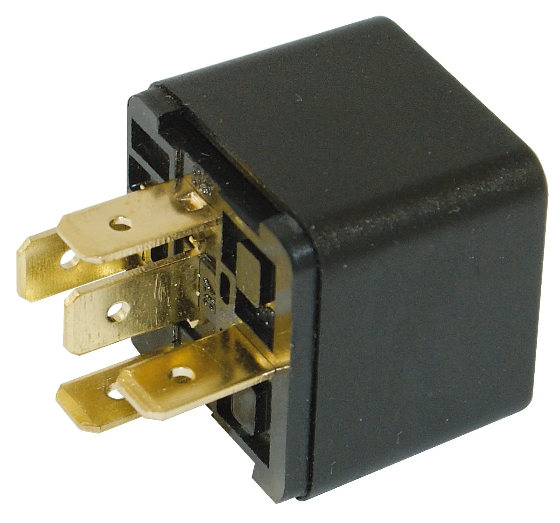 Mini-Relais Wechsler 12V 40/15A, 30-seitl., Widerst. 1 - 2 / 12V 40/15A / Kontakt 30 seitlich Mini-Relais Wechsler 12V 40/15A, 30-seitl., Widerst. 1 - 2 / 12V 40/15A / Kontakt 30 seitlich