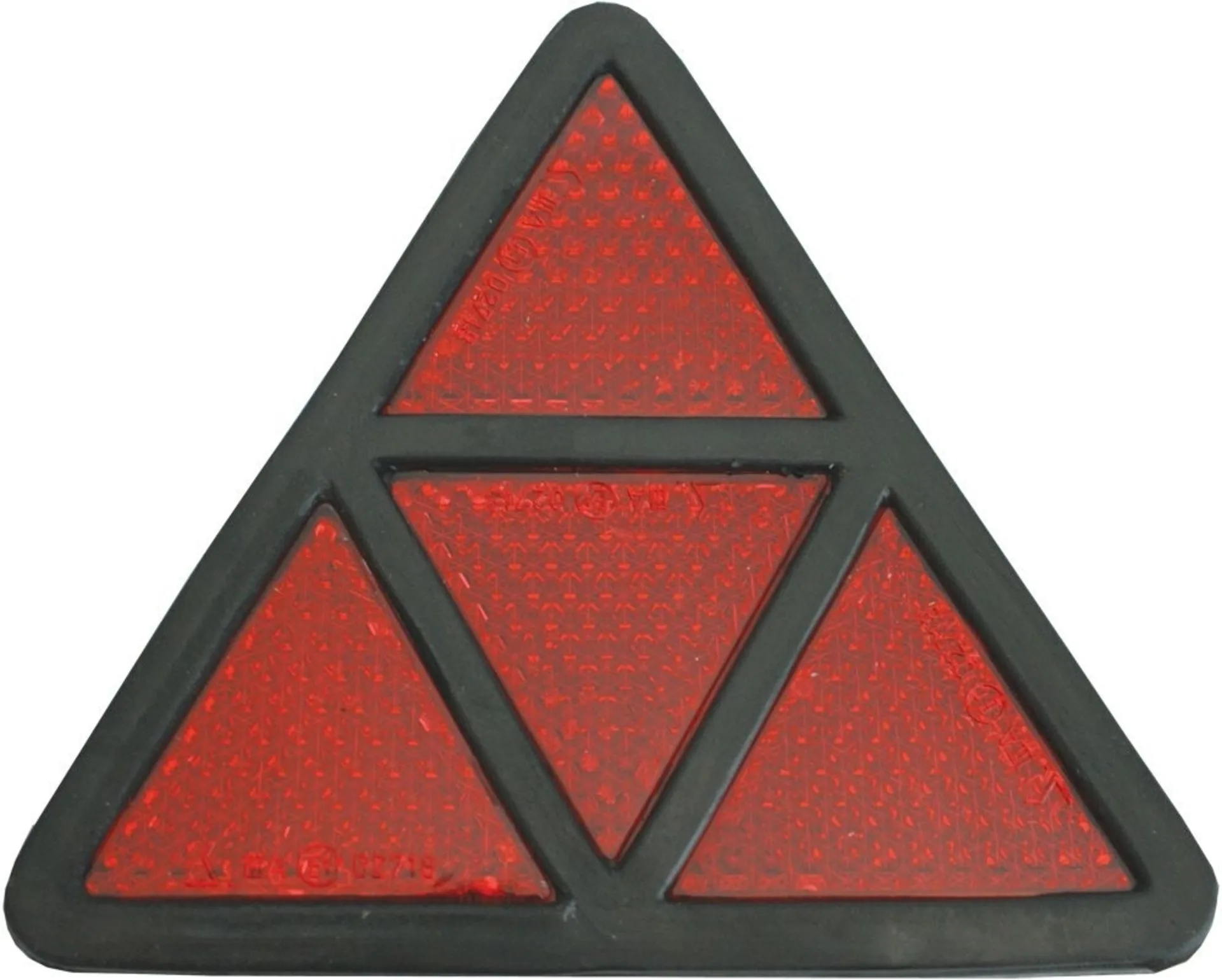 WEGU Dreieck-Rückstrahler in Gummi