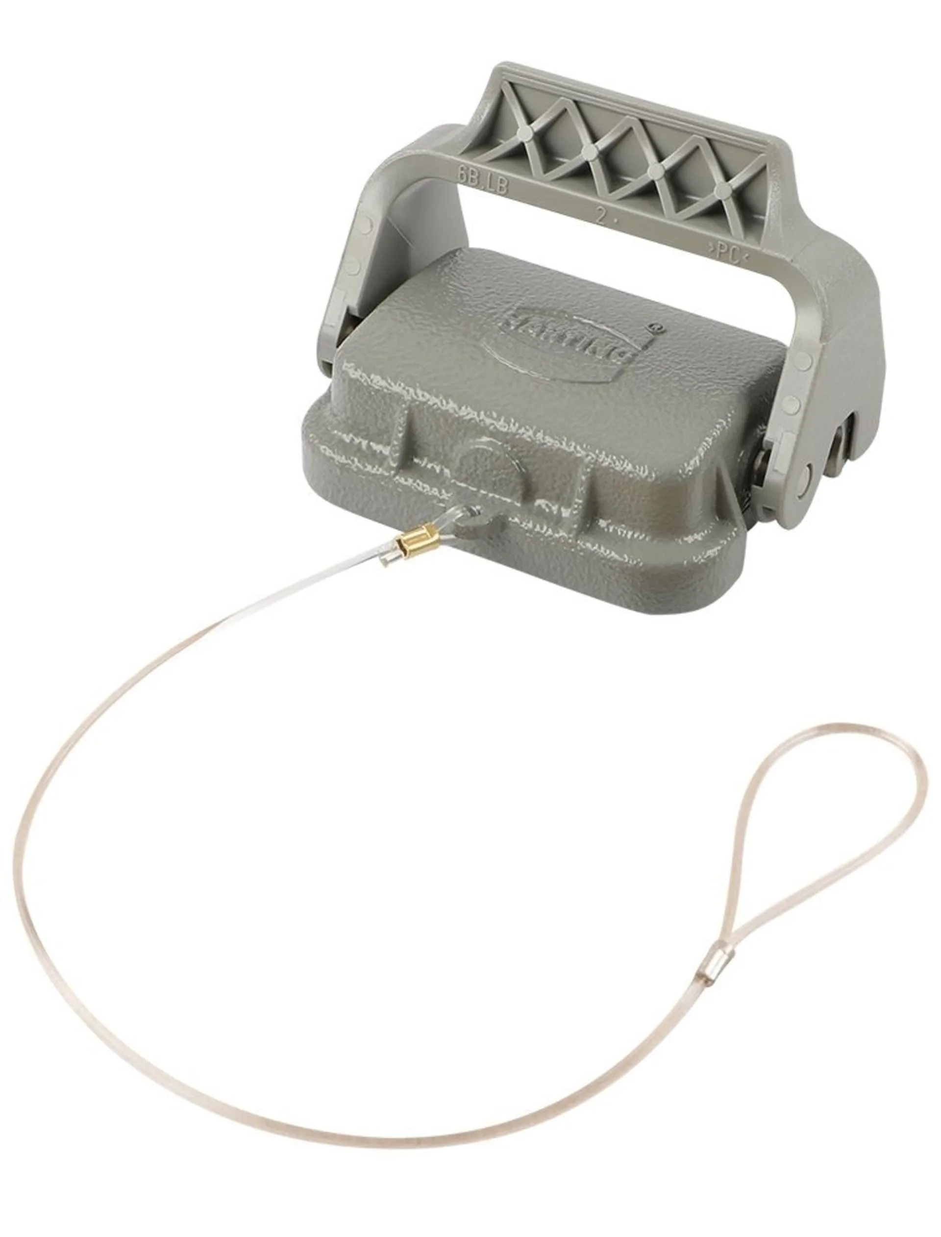 Harting - Han 10B-AK-LB Metalldeckel zu 19300101441 Harting - Han 10B-AK-LB Metalldeckel zu 19300101441