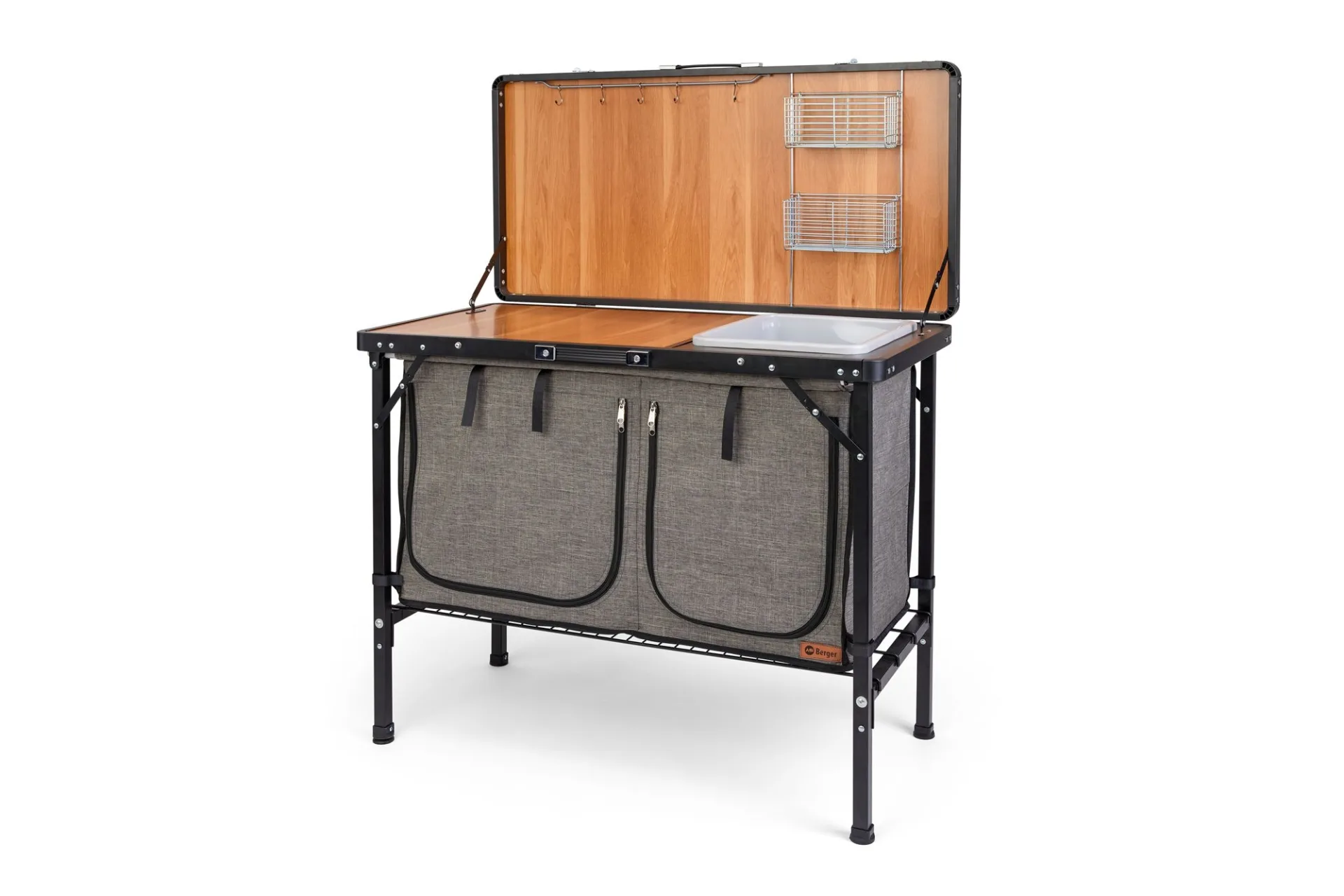 Boîte de cuisine Camplife Capri Deluxe avec couvercle