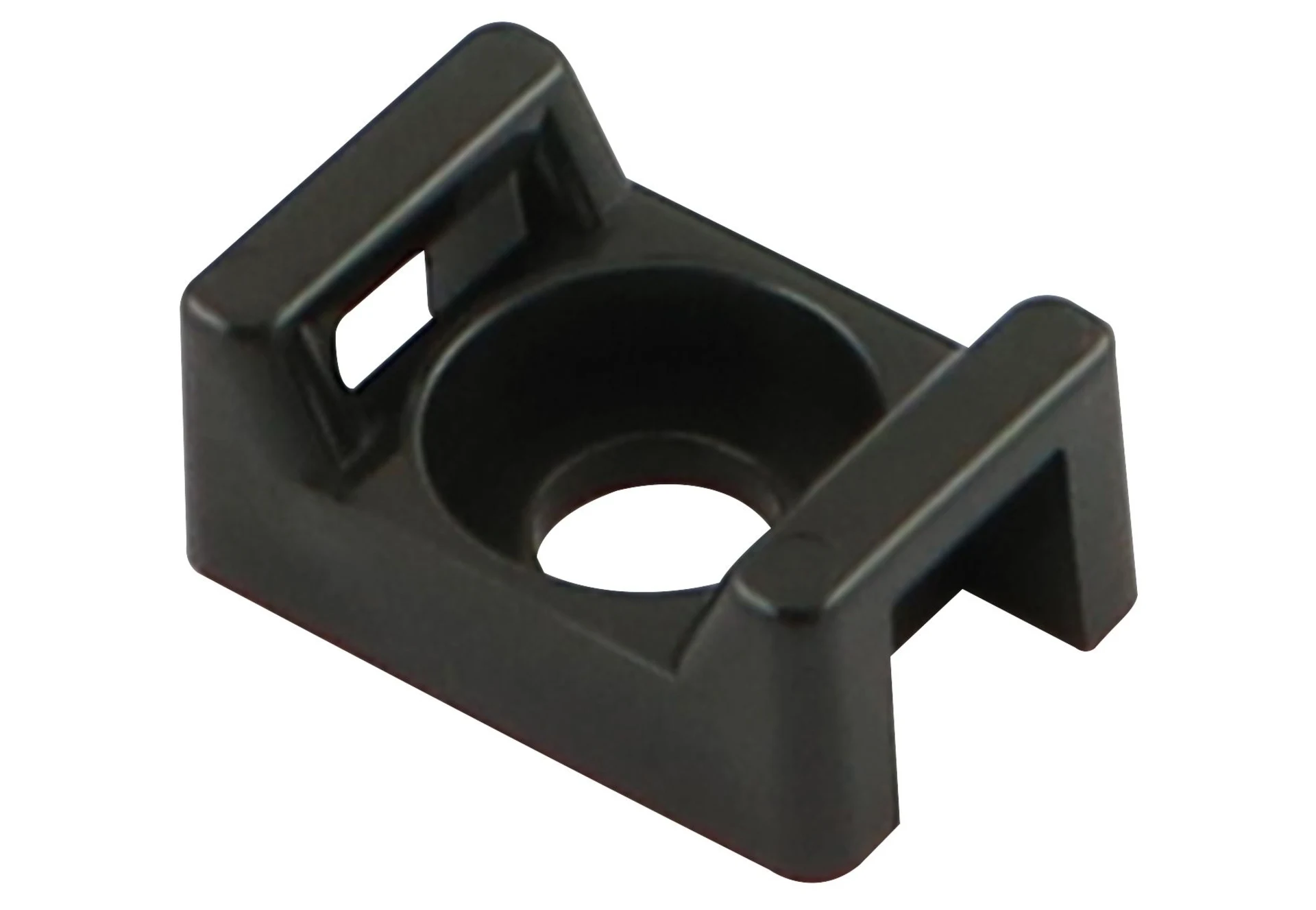Socle pour serre-câbles noir
