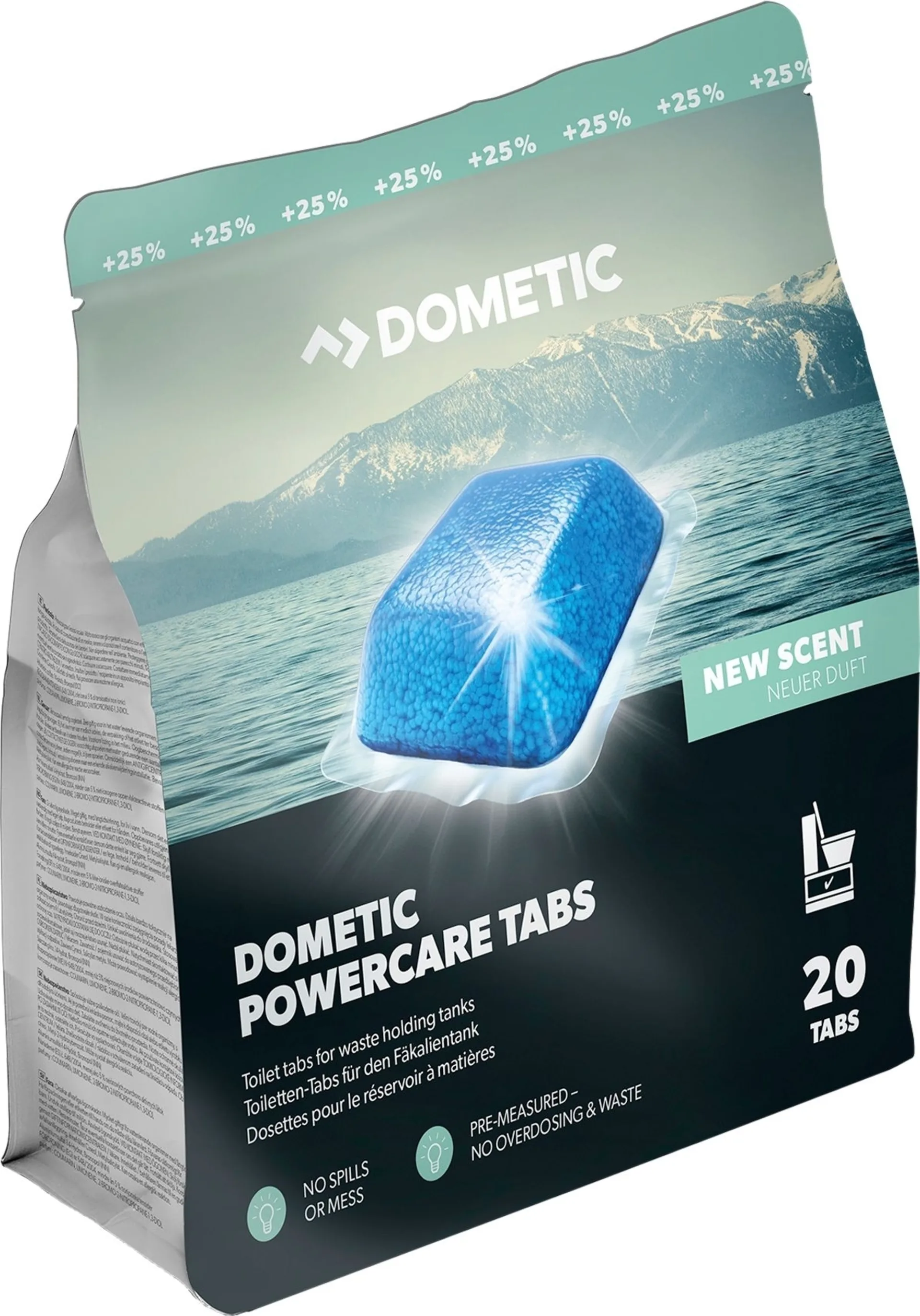 Dometic PowerCare Tabs 20 pièces dans le sac