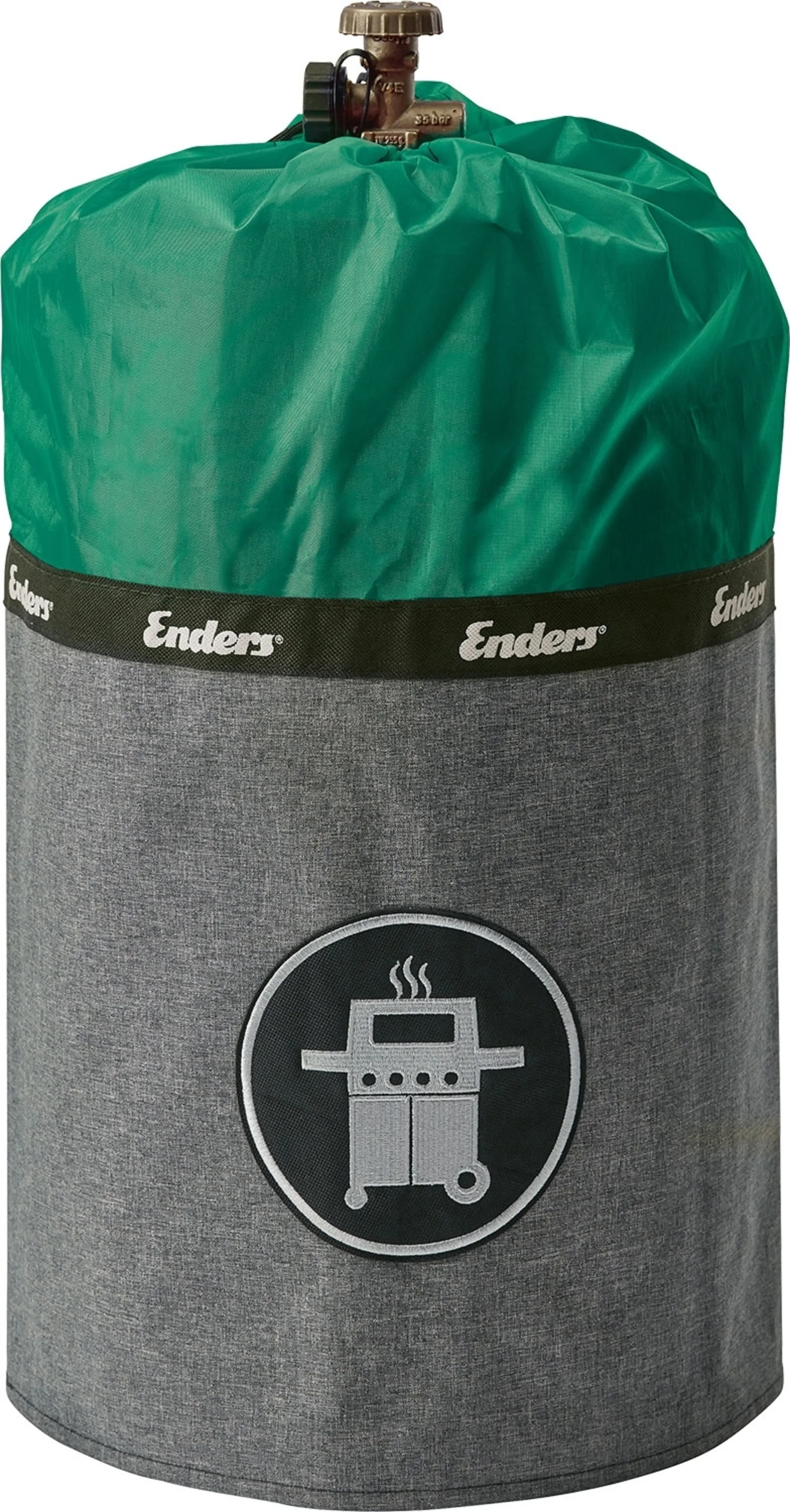 Enders Style Housse pour bouteille de gaz 11 kg vert
