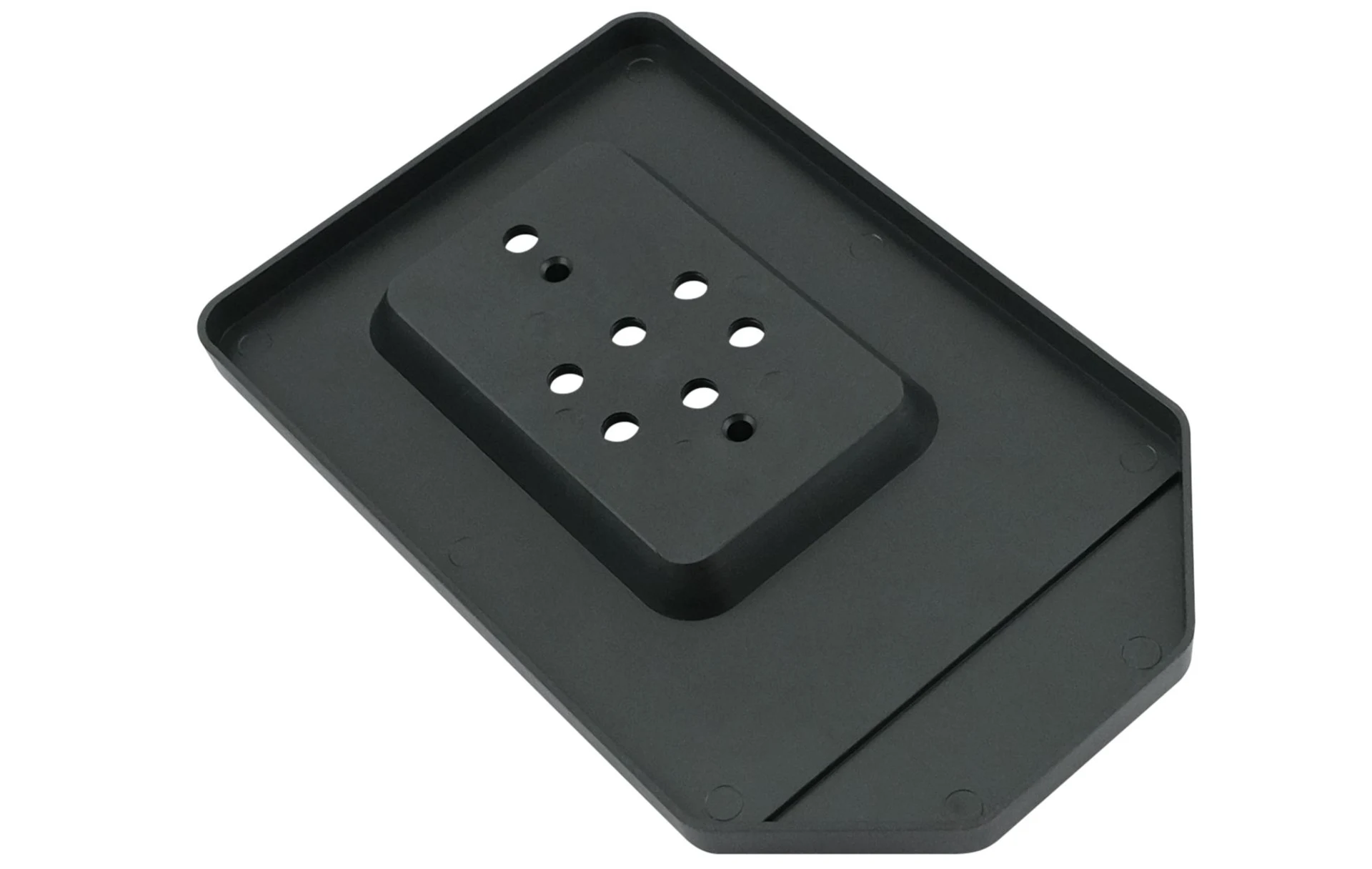 Kennzeichenhalter E-Bike Mofa aus KS schwarz individuell beschriftet 17 x 10.5 cm