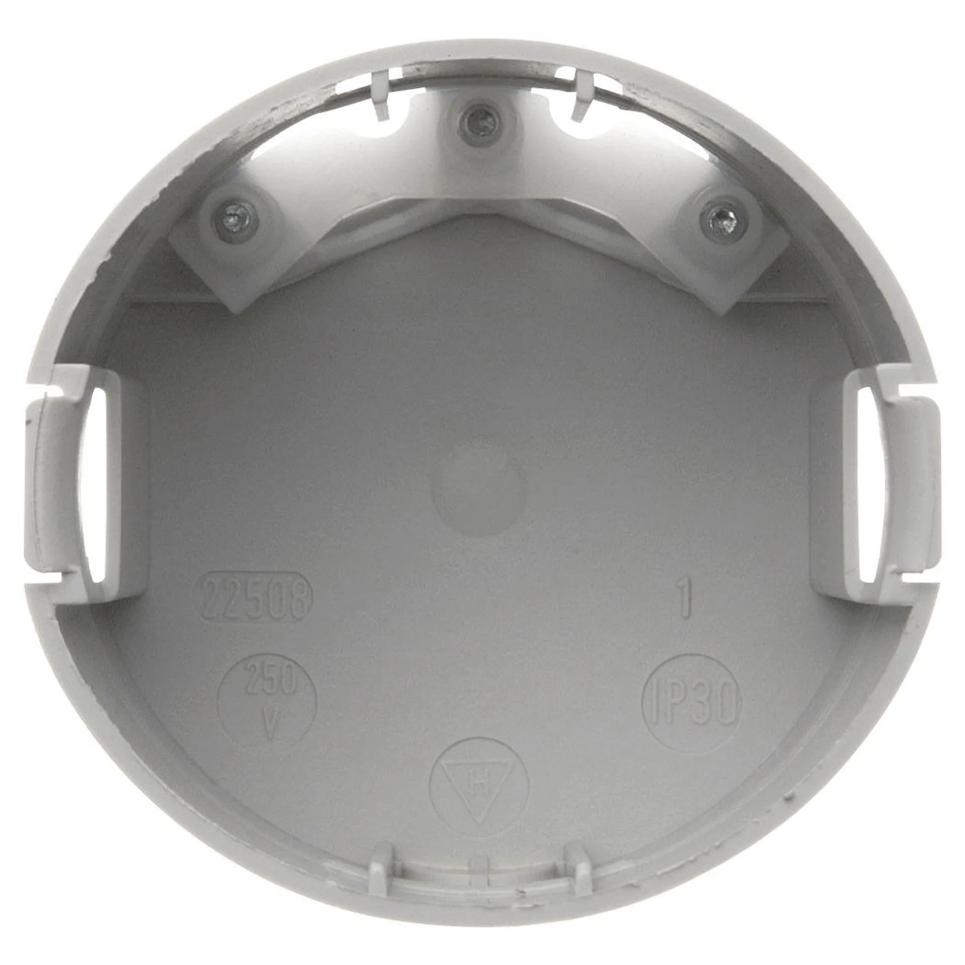 Boîte à encastrer avec décharge de traction gris foncé