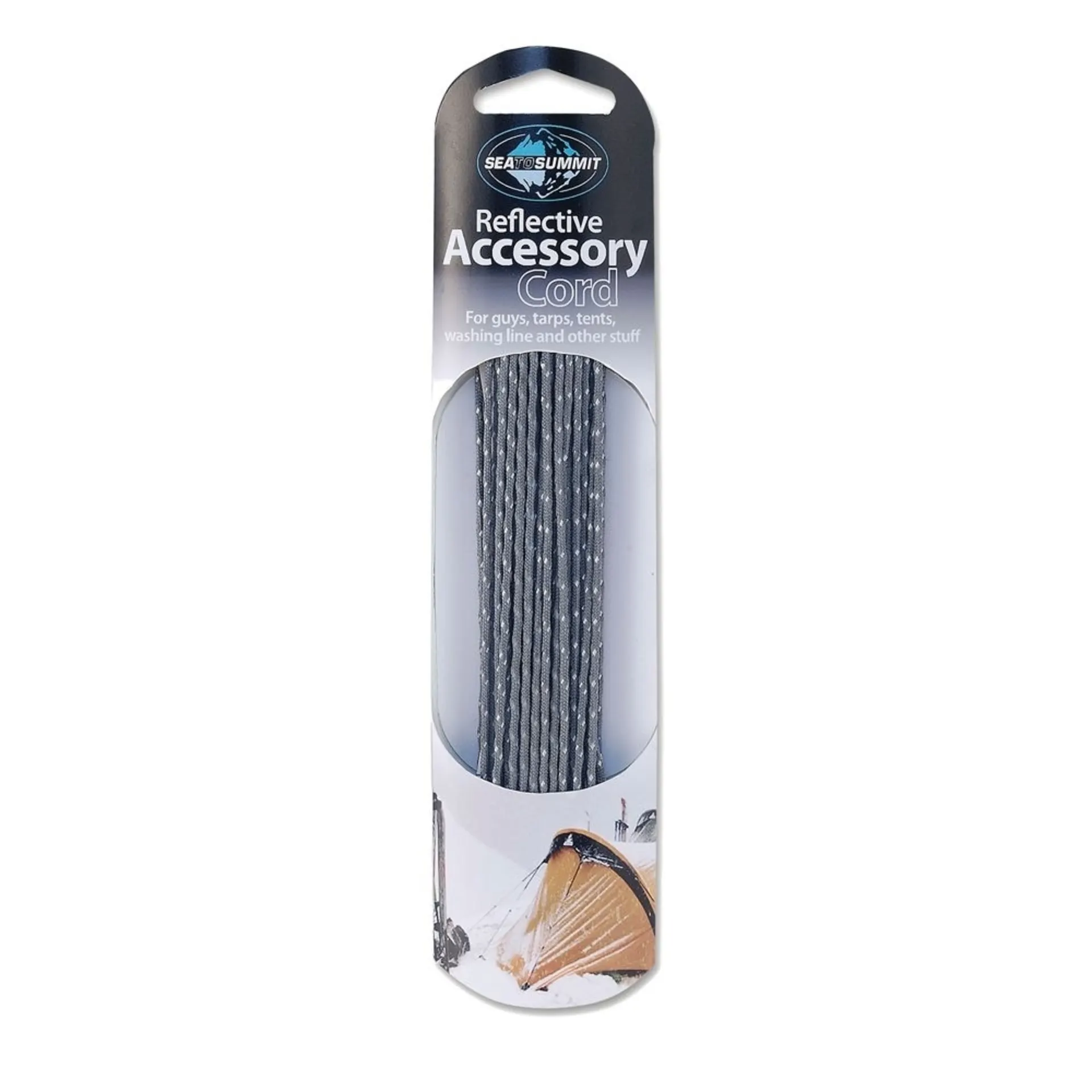 Reflective Accessory Cord 10m Sea to Summit 1,8 mm Grey