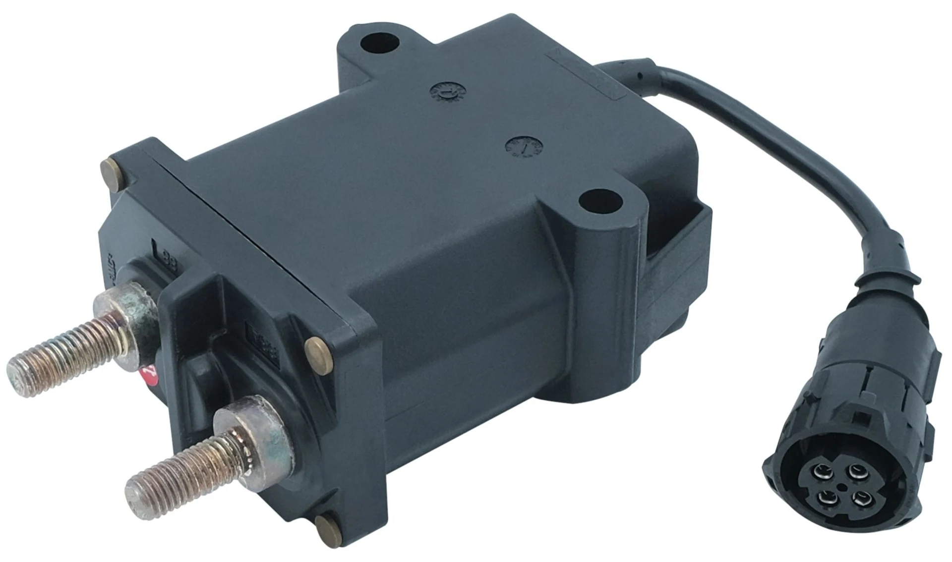Relais de coupure de batterie 12/24 V, avec contrôleur de tension 250 A, IP69K, coupe le pôle positif