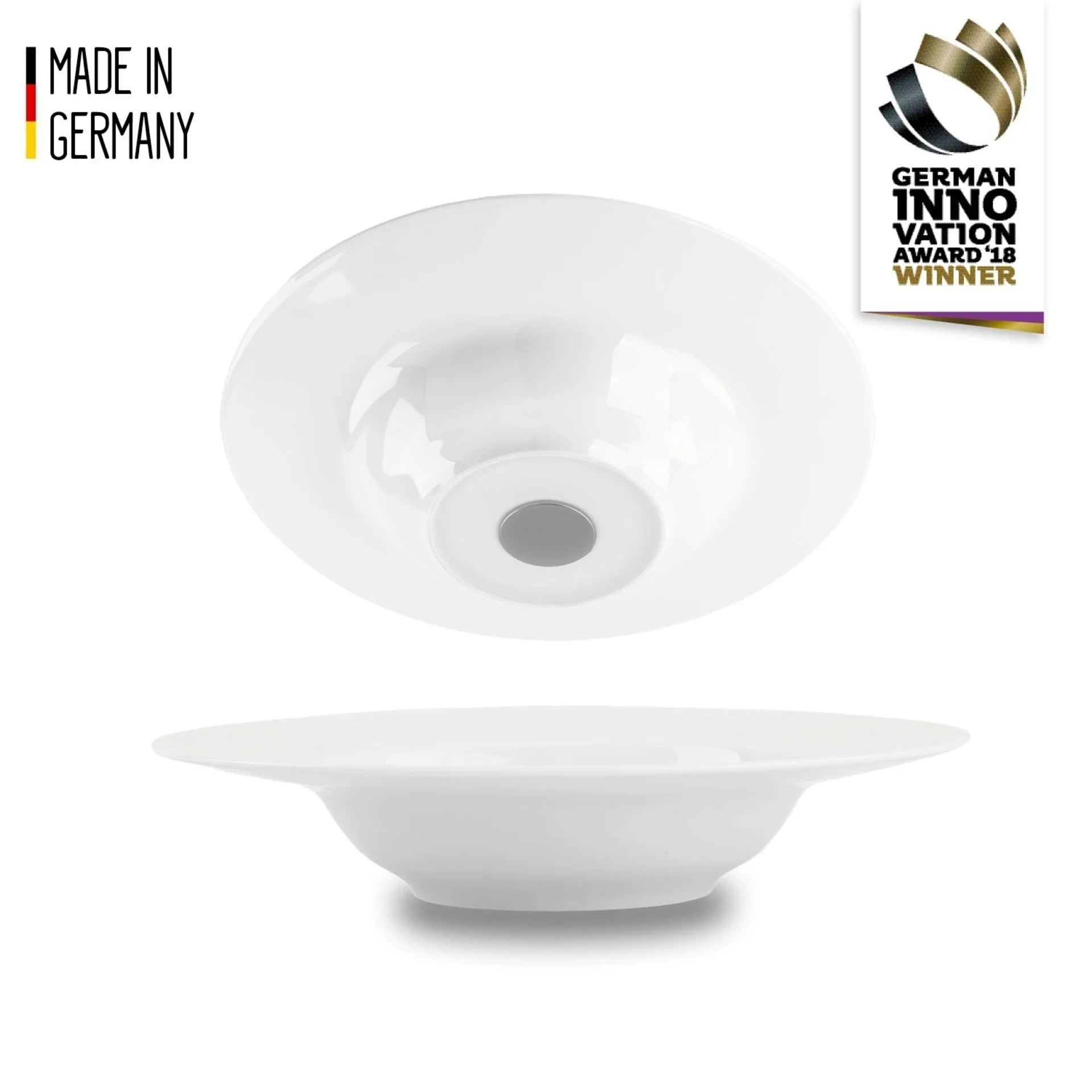 silwy® Assiette gourmande magnétique (set de 2)